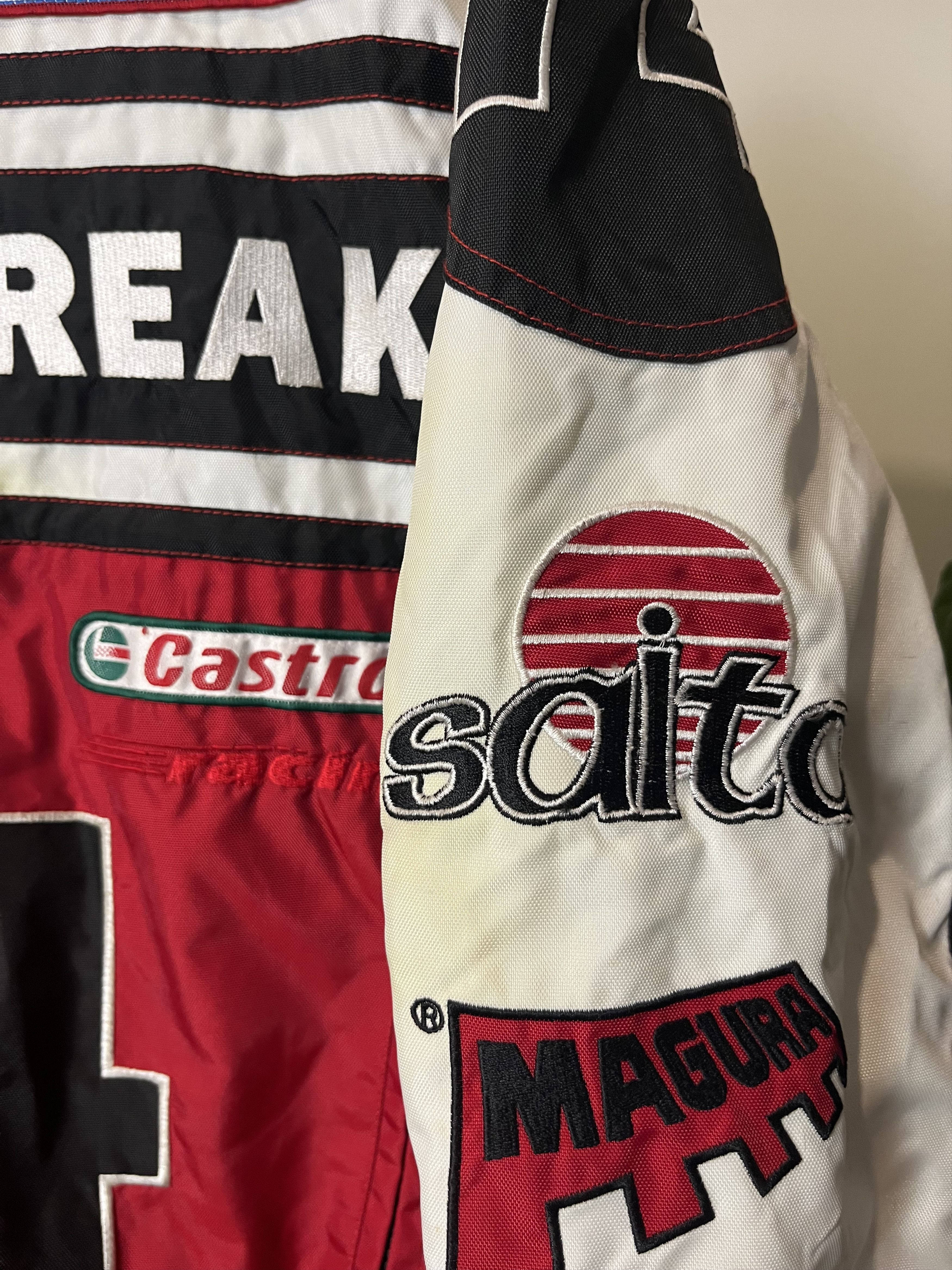 Vintage 90s SPEED FREAK #74 Fast Lane Racing Nascar Jacket Size US S / EU 44-46 / 1 - 8 Thumbnail