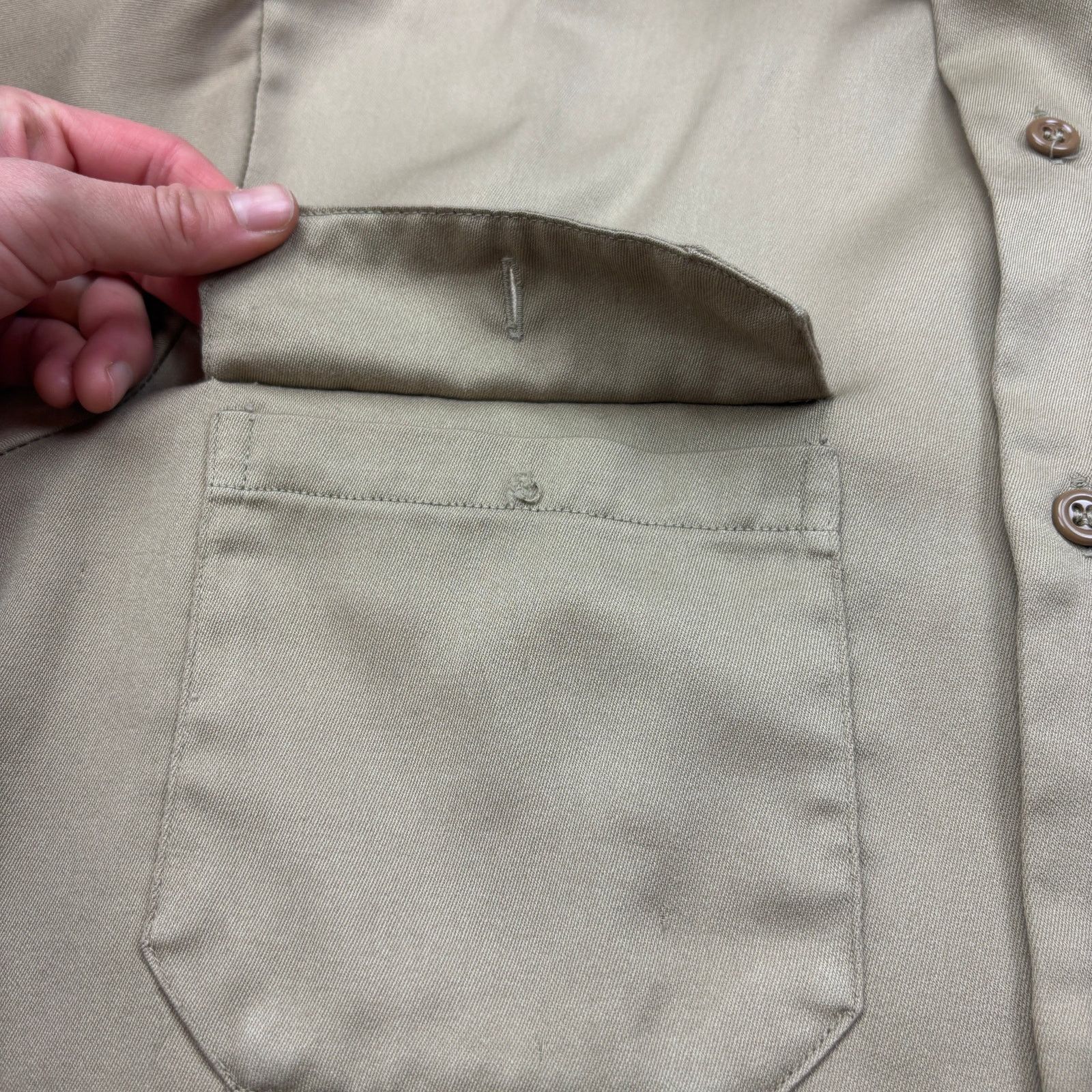 Vintage Vintage 70s Big Mac Penney's Penn Prest Work Shirt Men's M Size US M / EU 48-50 / 2 - 7 Thumbnail