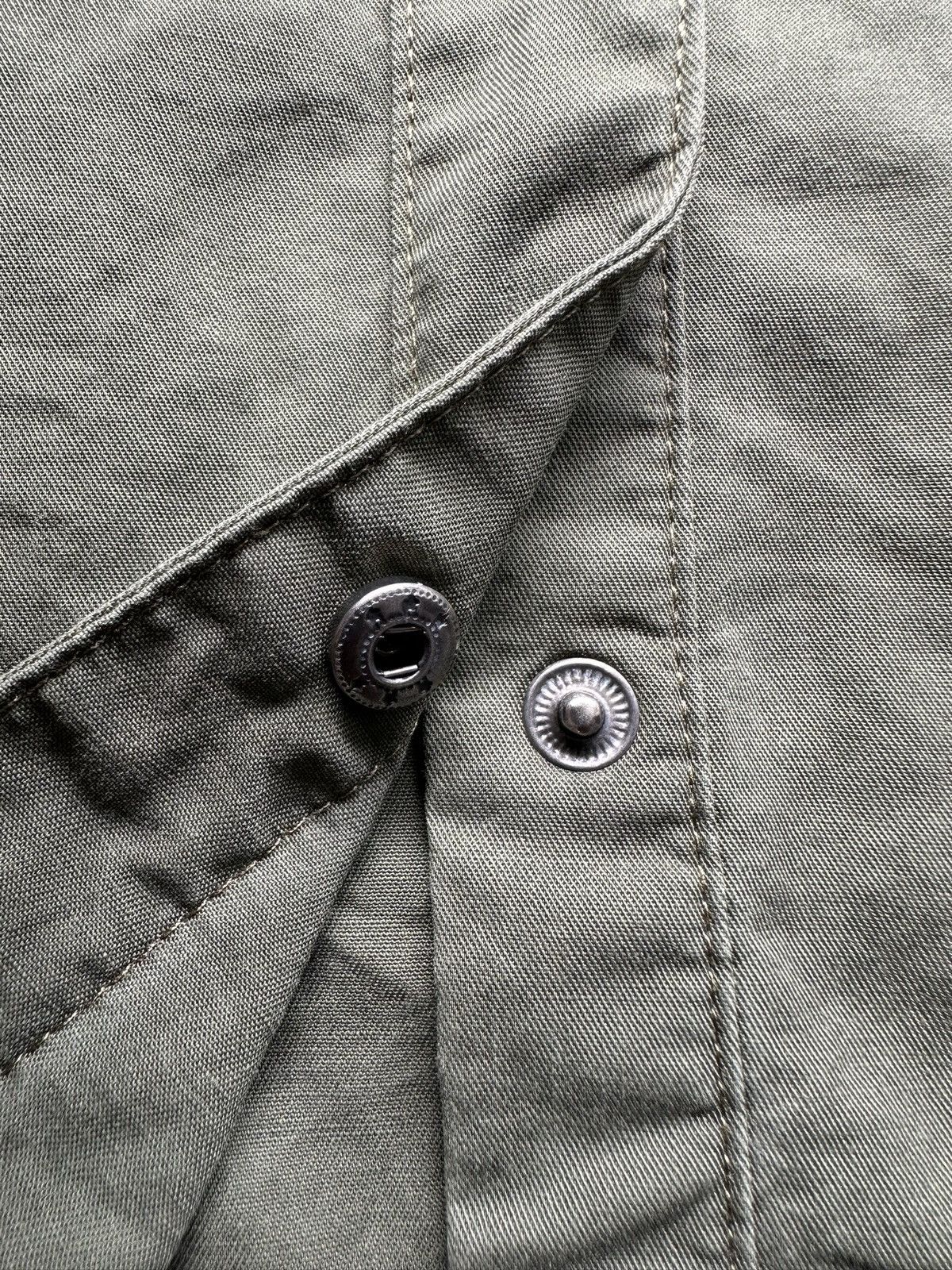 If Six Was Nine 00’s BARAK double pocket army shirt Size US M / EU 48-50 / 2 - 10 Thumbnail