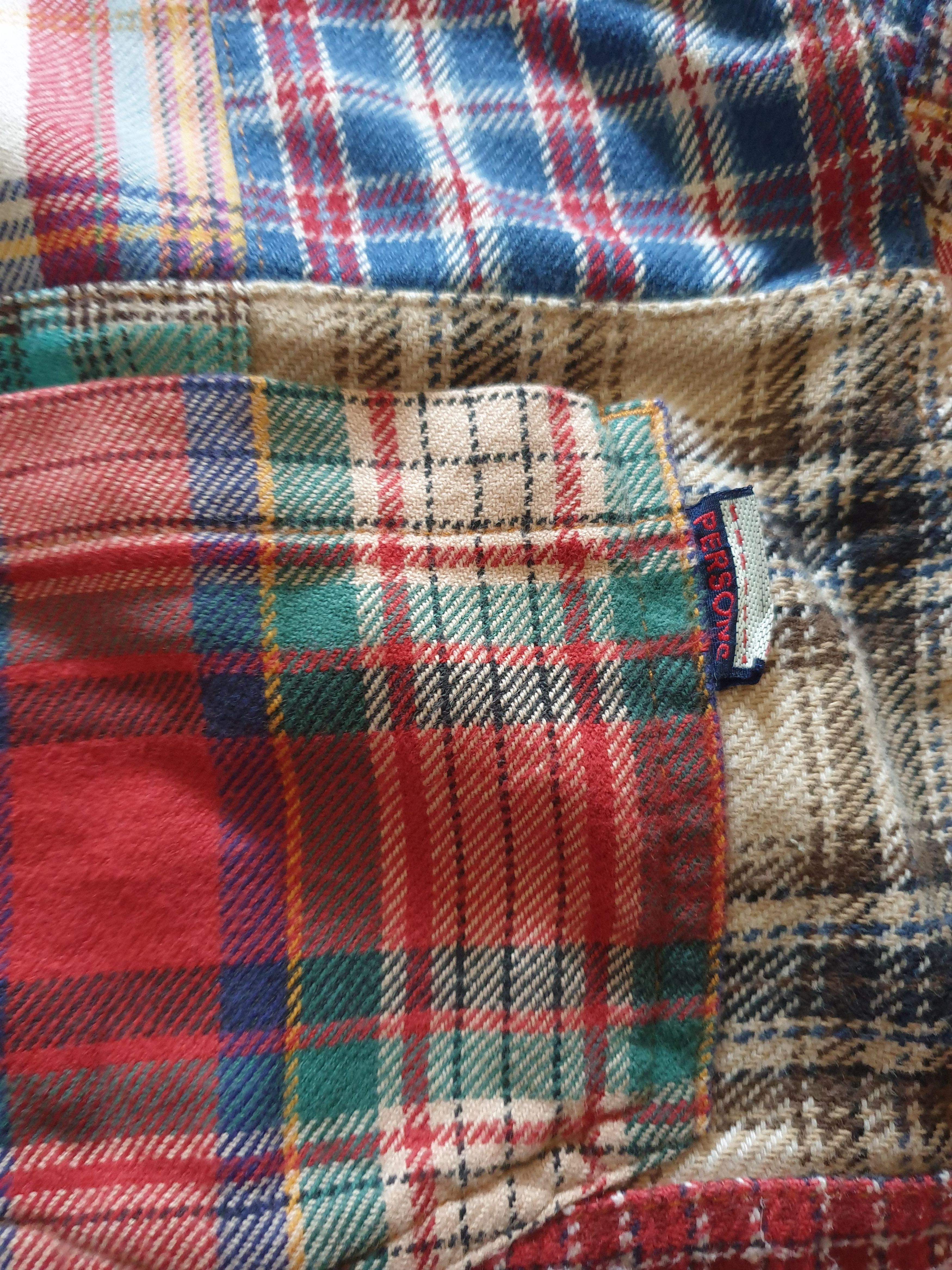 Other 💥Persons patchwork Japanese flannel shirt Size US L / EU 52-54 / 3 - 3 Thumbnail