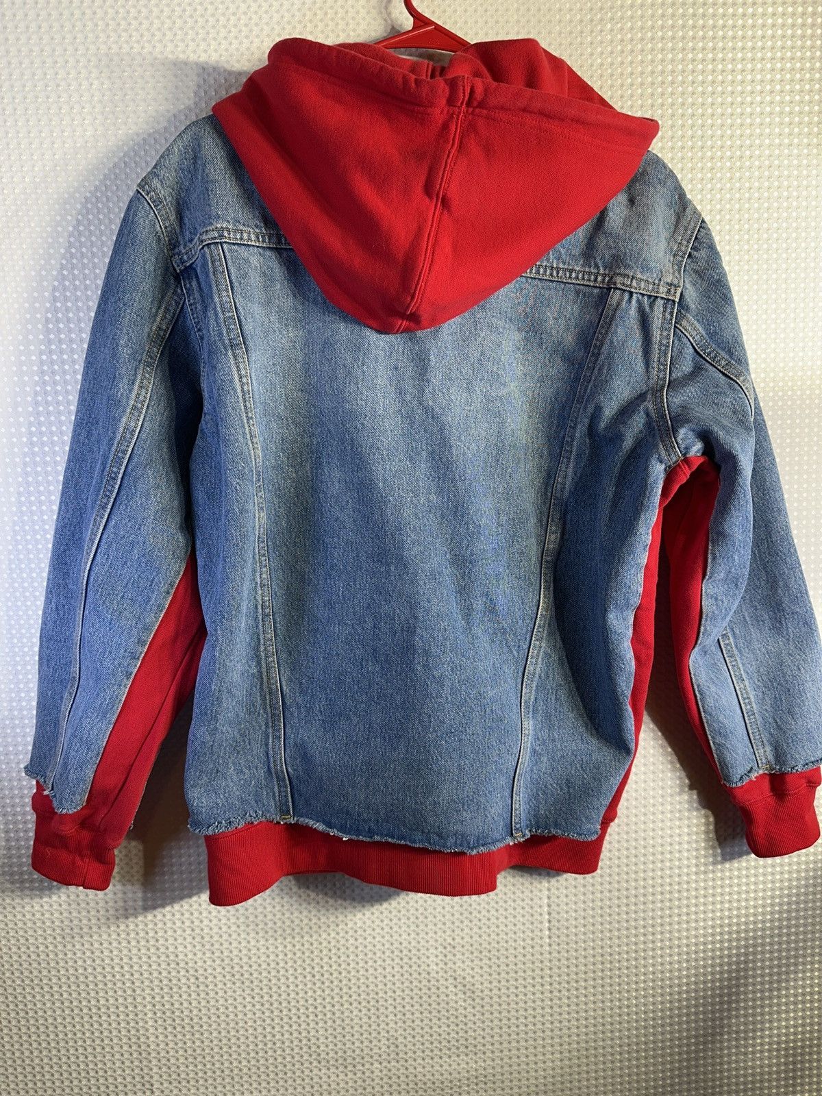 Levi's Levi’s EX-BOYFRIEND HYBRID HOODED TRUCKER JACKET Size US L / EU 52-54 / 3 - 2 Thumbnail