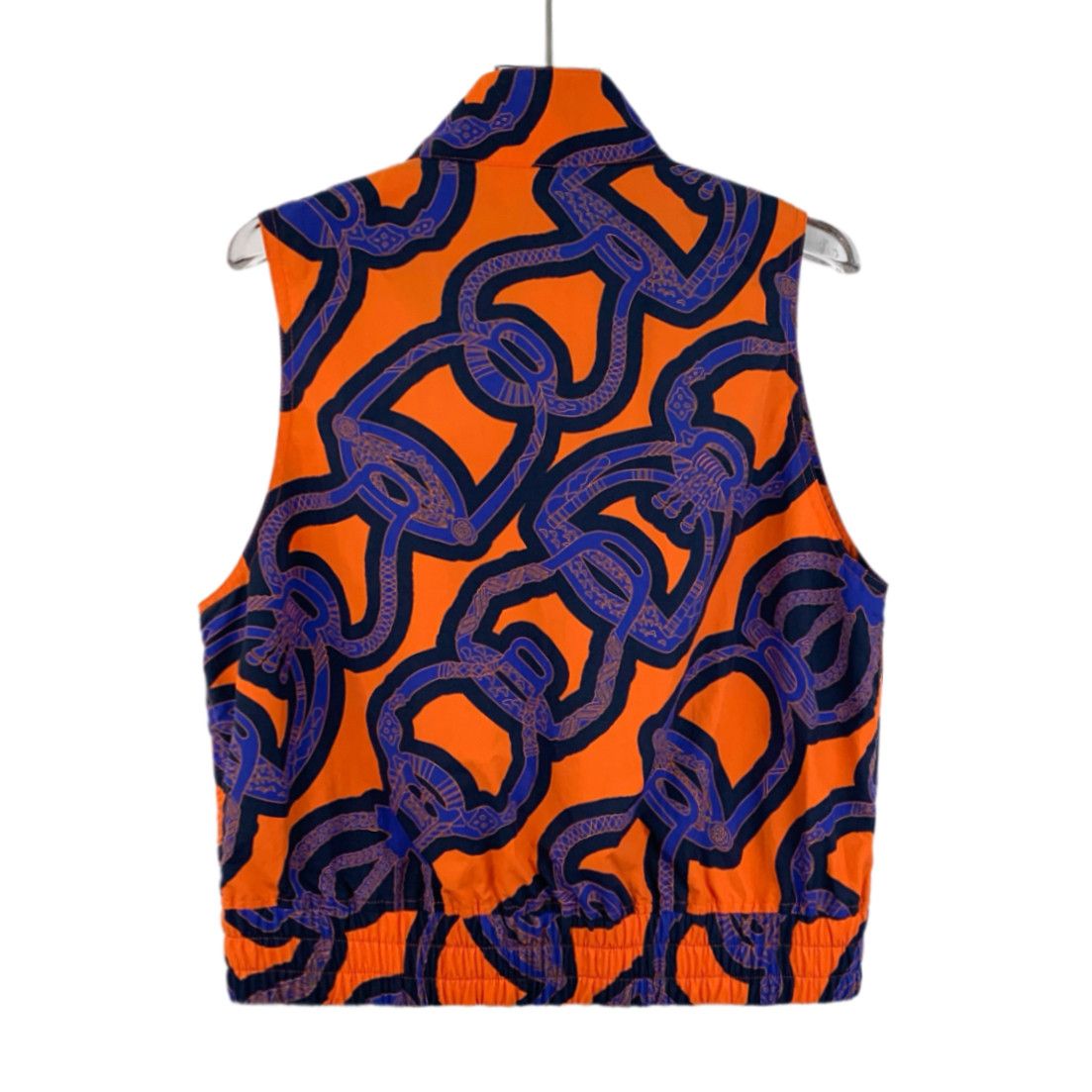 Hermes Hermes Geometric Print Zip Vest (34) Size XXS / US 00 / IT 34 - 7 Thumbnail