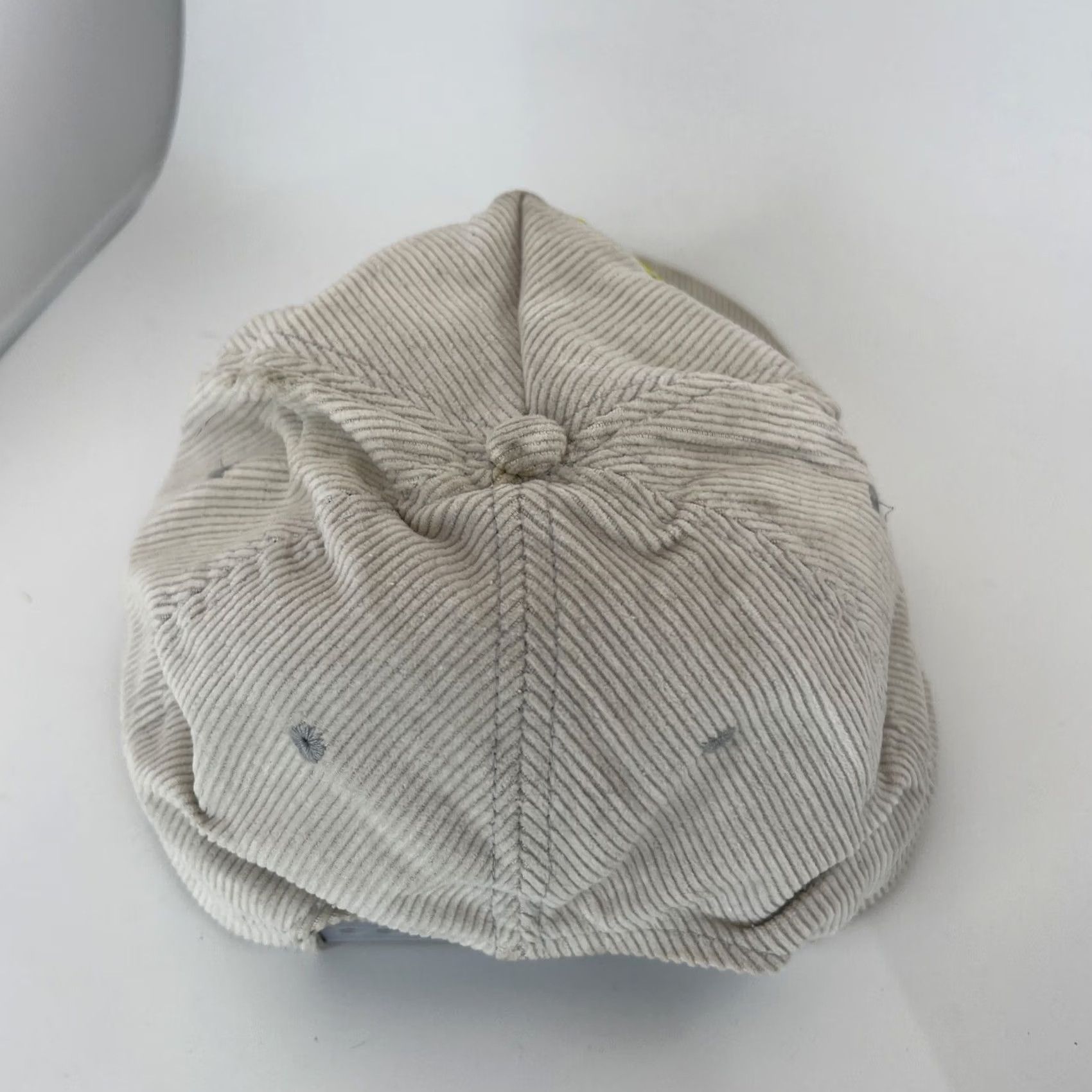 Vintage VINTAGE Alaska Corduroy Rope Hat Tan Cap Trucker Snapback Adjustable Patch 1980s Mens Womens Boys Girls Size ONE SIZE - 4 Thumbnail