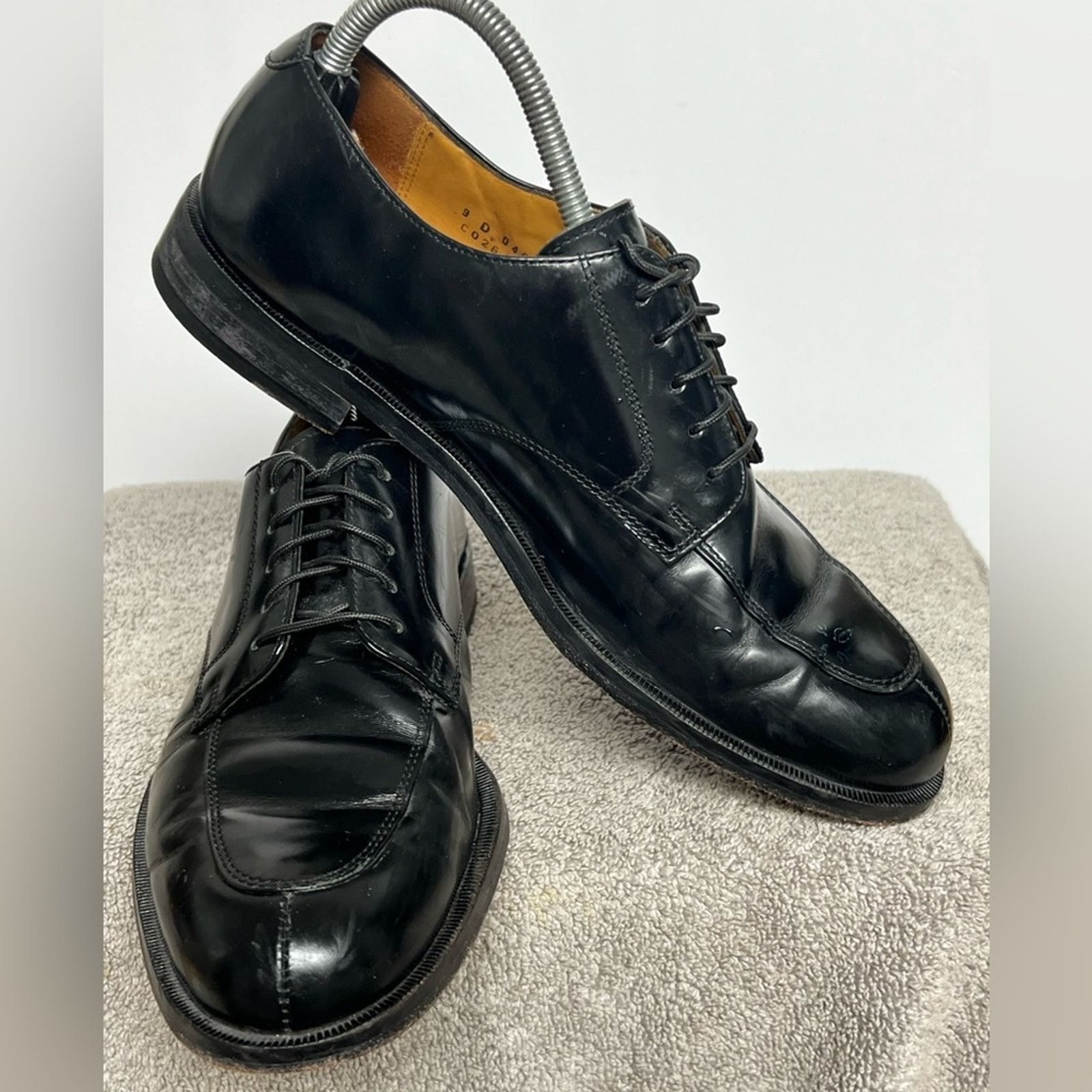 Cole Haan Cole Haan Calhoun Split Toe Dress Oxford Patent Shoes 9 D Size US 9 / EU 42 - 6 Thumbnail