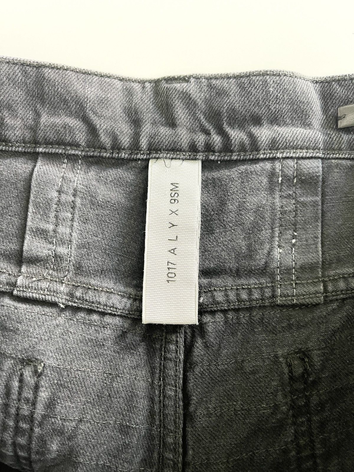 1017 ALYX 9SM 1017 Alyx 9sm X Blackmeans Distressed Flare Denim Jeans Size US 34 / EU 50 - 11 Thumbnail