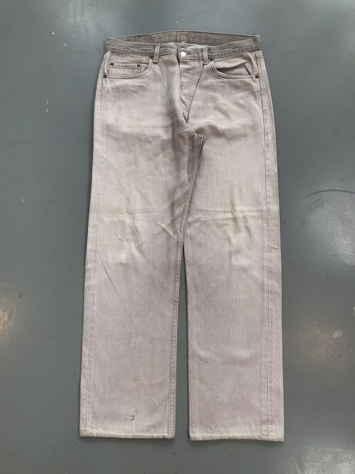 Levi's × Vintage Rare 90s sunfade levis 501 paper tag denim Size US 34 / EU 50 - 1 Thumbnail