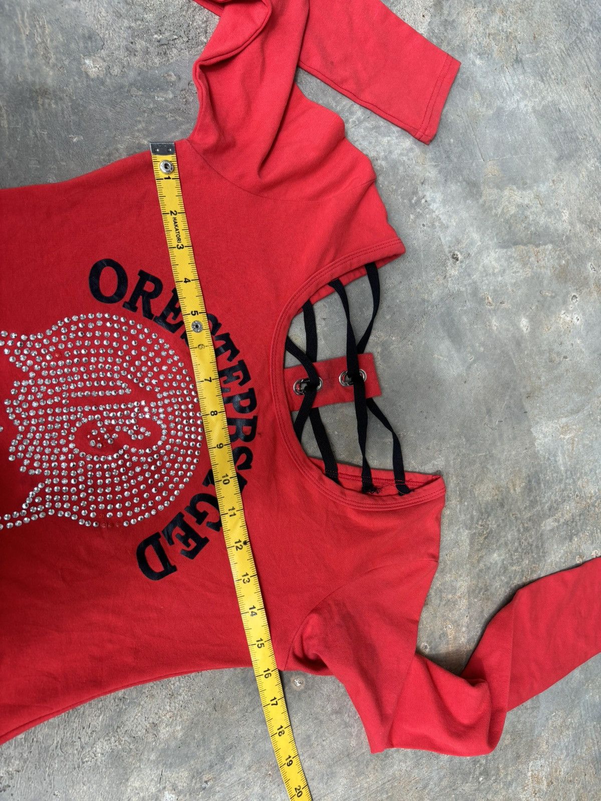 Hysteric Glamour × If Six Was Nine × Japanese Brand Y2k Opium Skull Sexy Womens Longsleeve Size S / US 4 / IT 40 - 5 Thumbnail