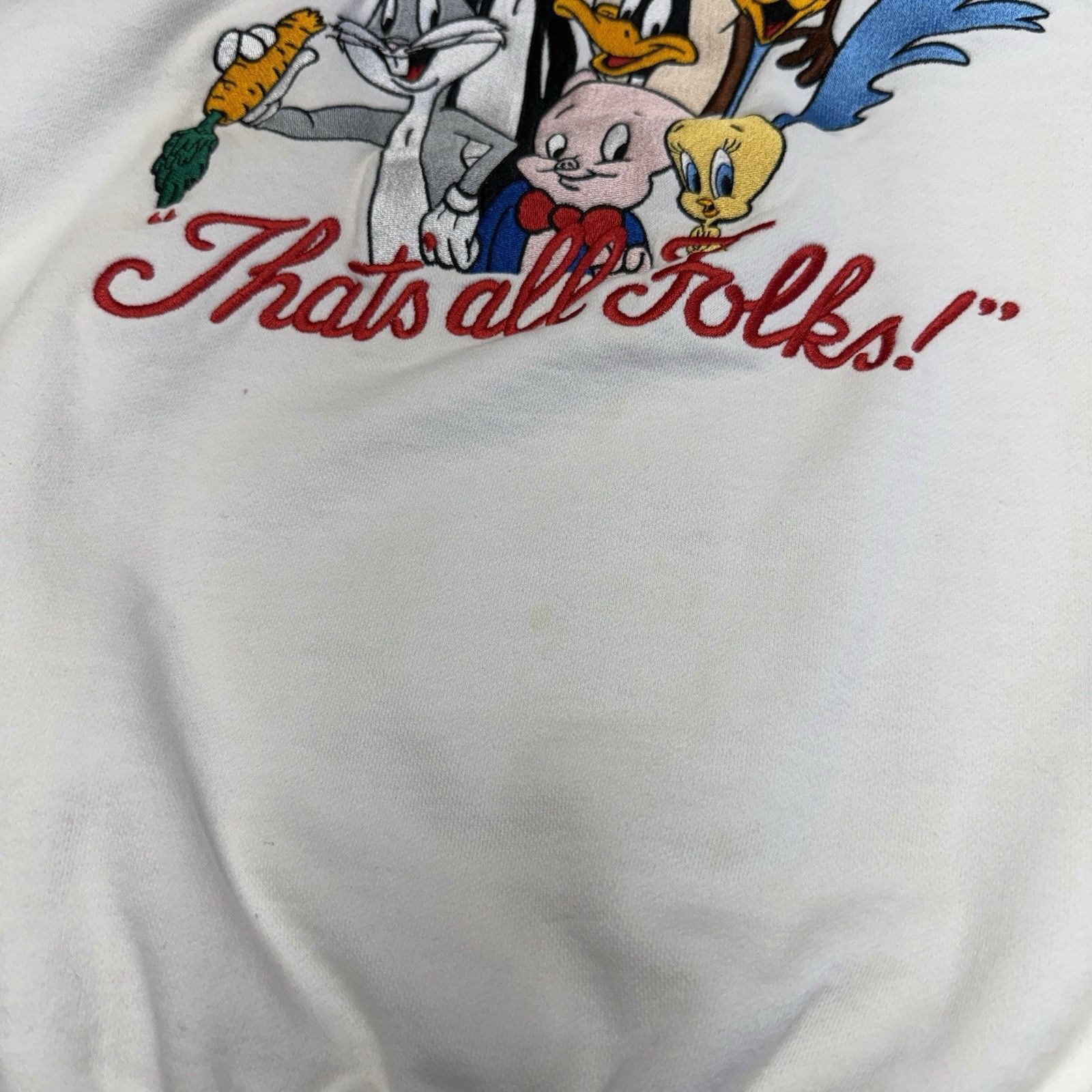 Vintage Vintage Looney Tunes Acme Sweatshirt Crew Neck 90s Size US XL / EU 56 / 4 - 6 Thumbnail