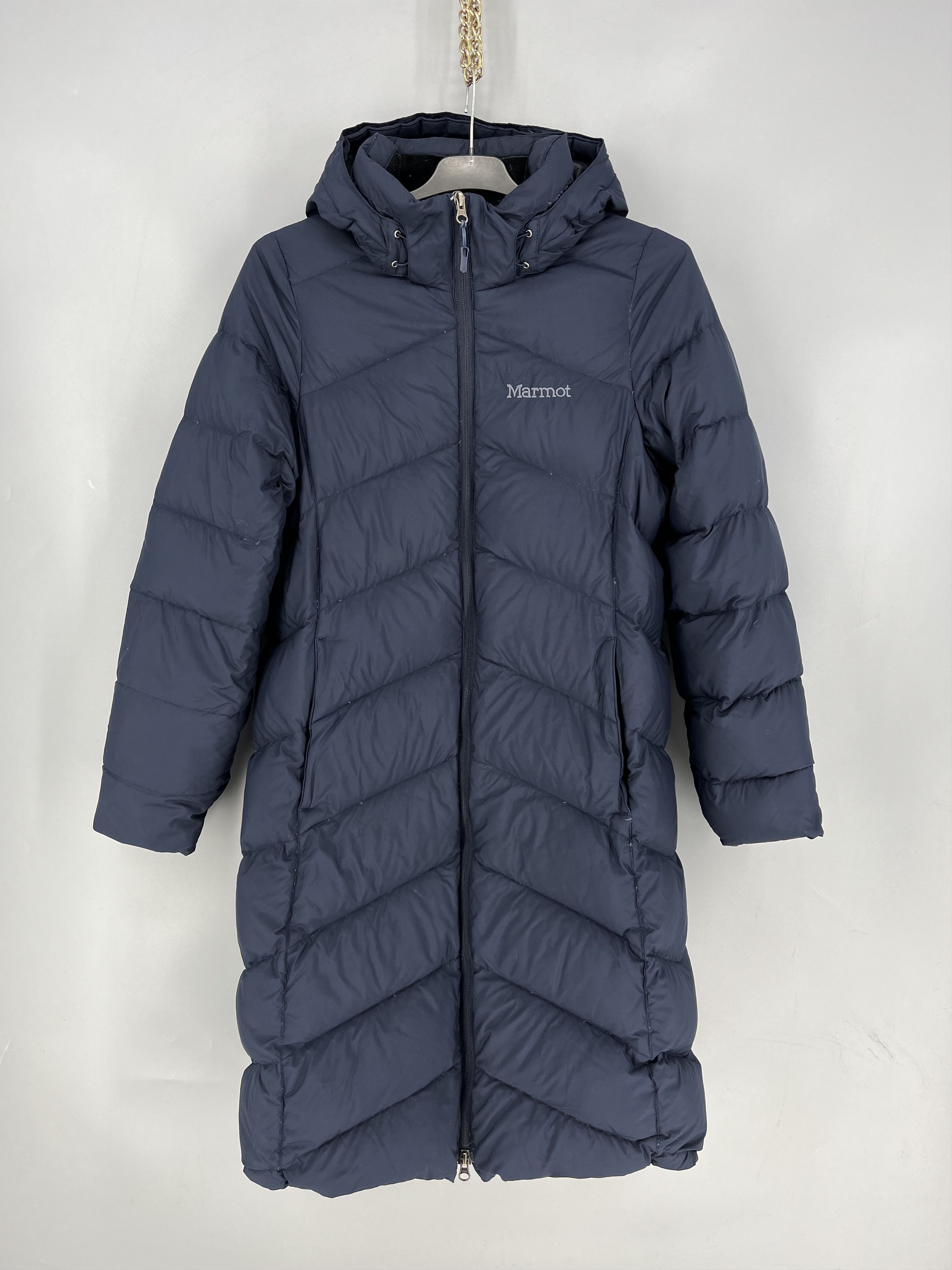 Marmot Marmot Women's Long Down Coat Parka 700 Fill Hooded Size M / US 6-8 / IT 42-44 - 1 Thumbnail