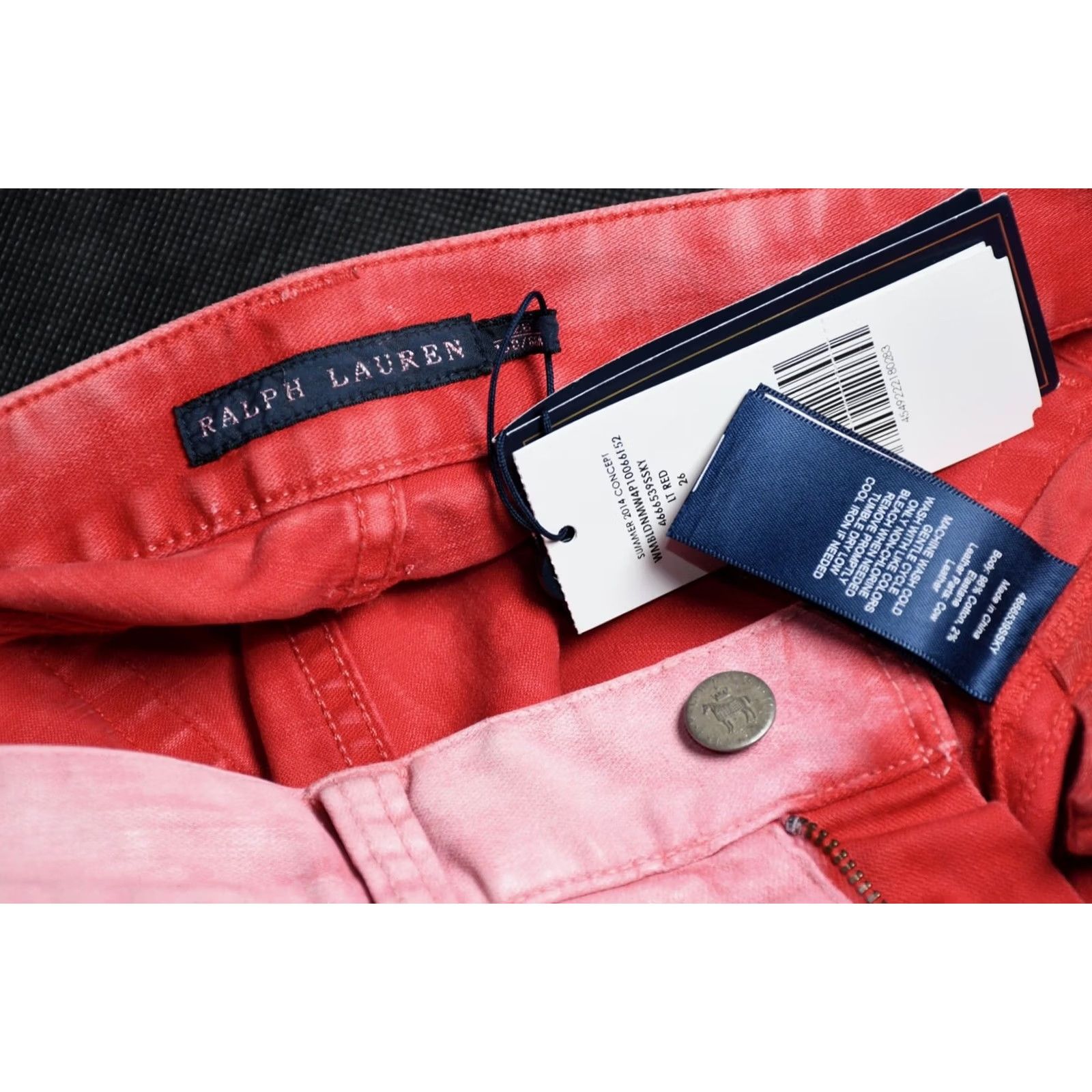 Ralph Lauren Ralph Lauren Summer 2014 Concept Jeans Women's 26 Pink Skinny Capris OR Jeans Womens 26 Pink Ralph Lauren Summer 2014 Concept Size 26" / US 2 / IT 38 - 4 Thumbnail