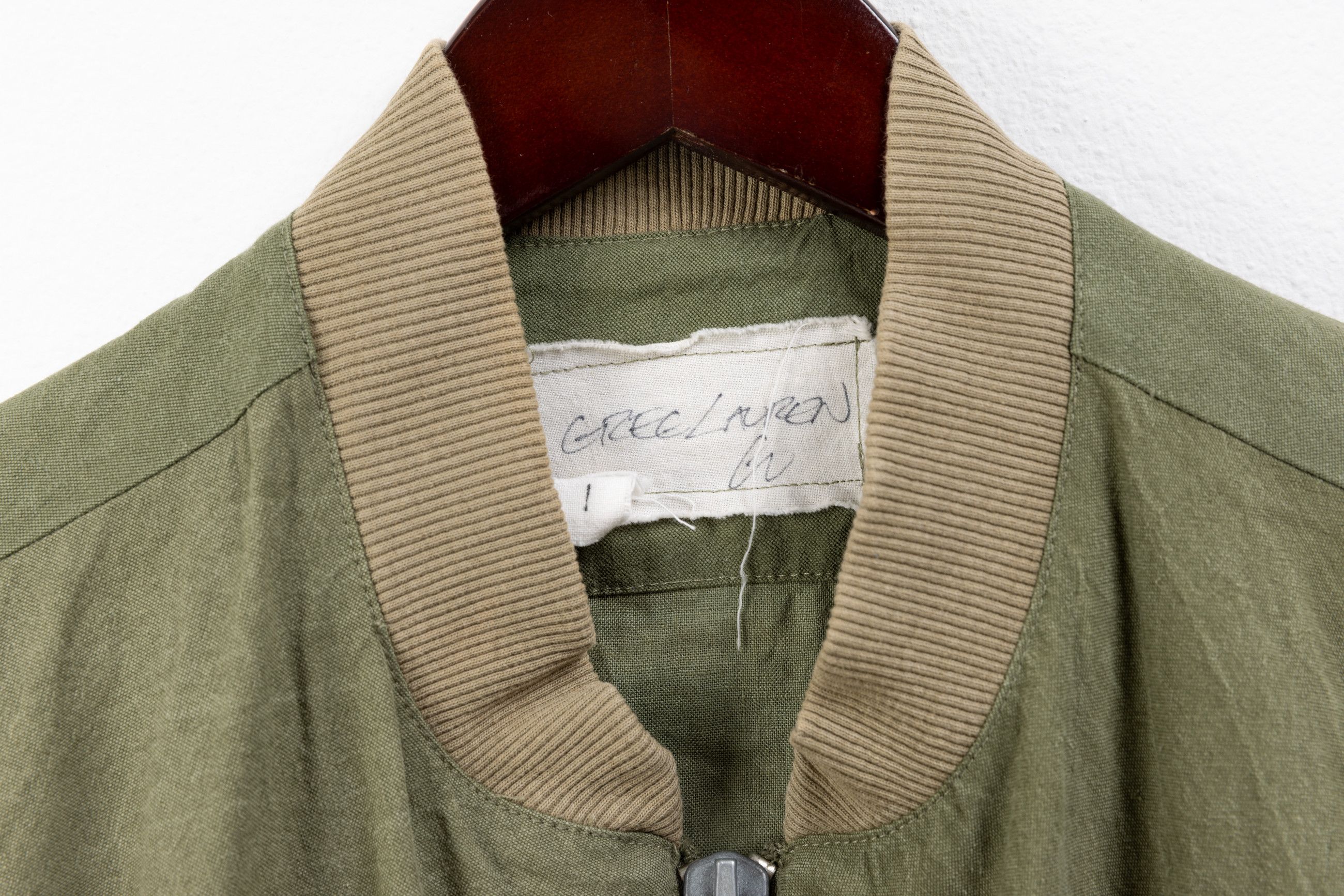 Greg Lauren Army tent zip front bomber studio with pockets Size US S / EU 44-46 / 1 - 6 Thumbnail