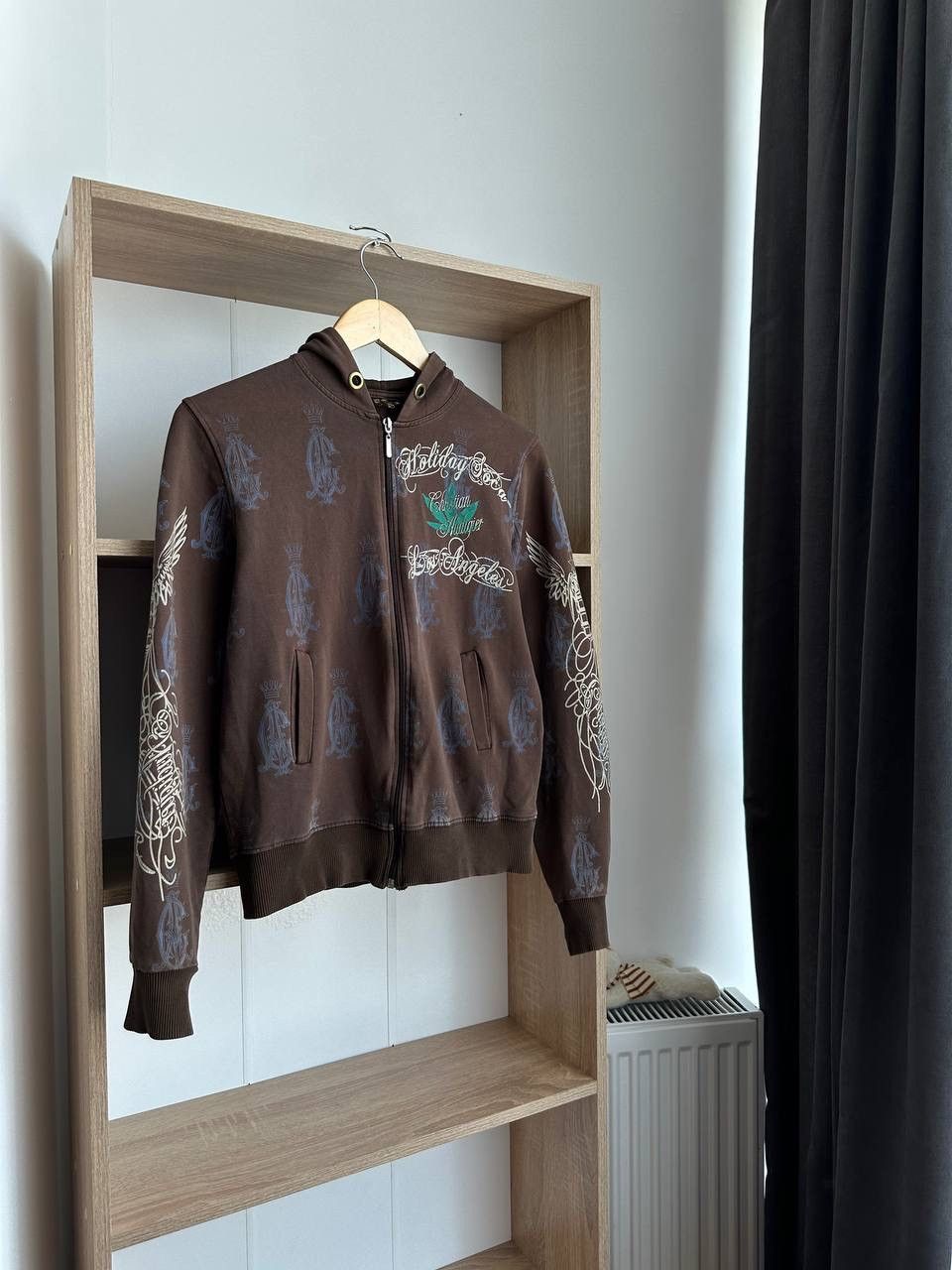 Christian Audigier × Ed Hardy × Vintage Vintage Ed Hardy Christian Audigier Hoodie Size S / US 4 / IT 40 - 5 Thumbnail