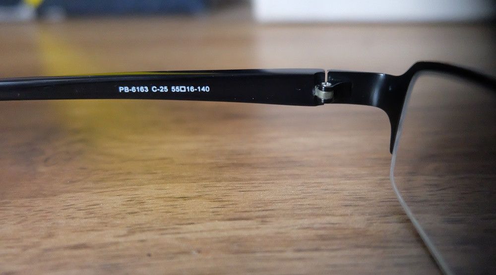 Pierre Balmain Pierre Balmain PB-6163 Half Rim Glasses Size ONE SIZE - 7 Thumbnail
