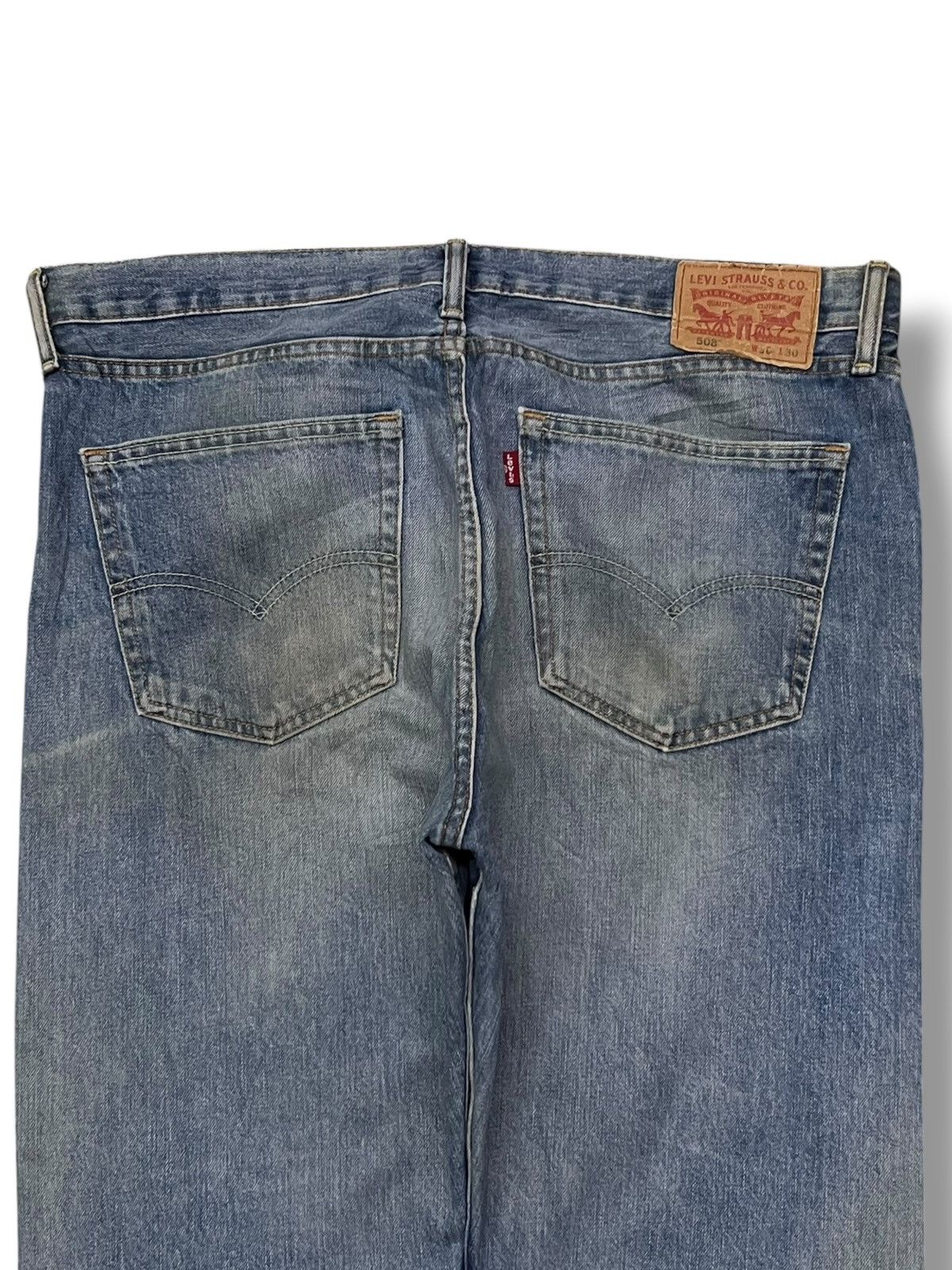Levi's Vintage Levi’s 508 - Faded Wash, Distressed Denim Size US 40 / EU 56 - 5 Thumbnail