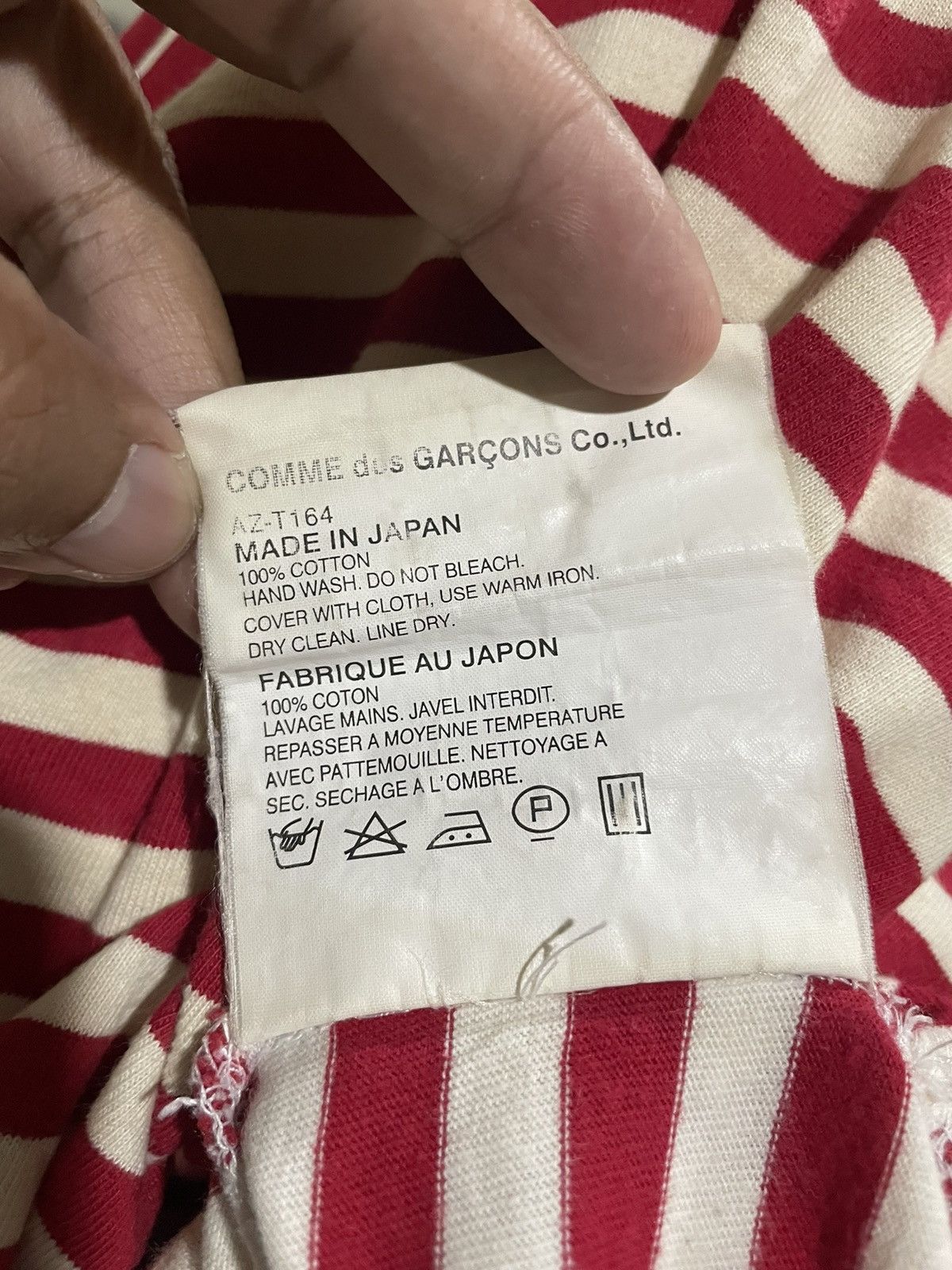 Comme des Garcons Rare🔥Comdes Garcons Play Longsleeve Tee Size US M / EU 48-50 / 2 - 9 Thumbnail
