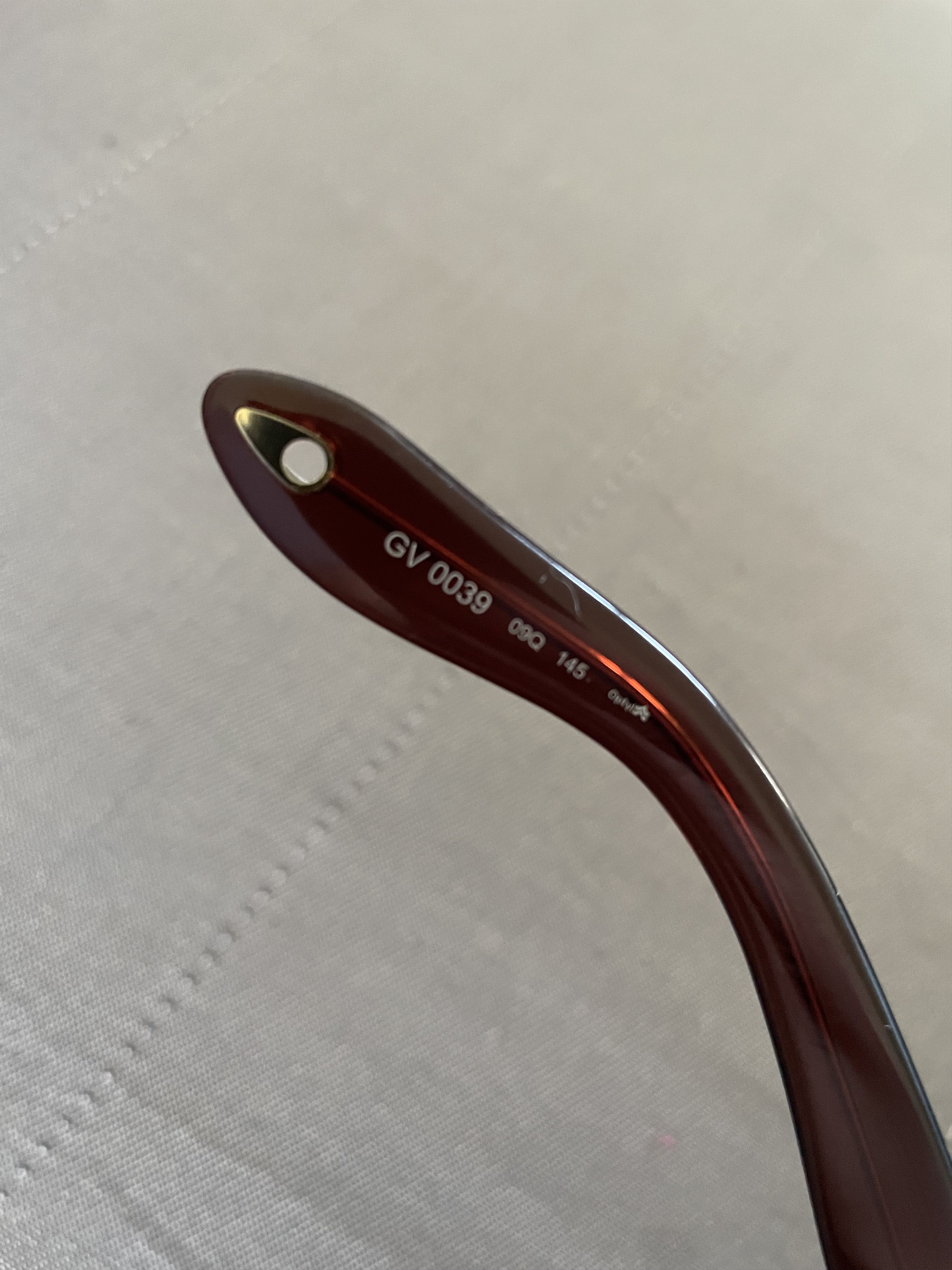 Givenchy Givenchy 00s Bold Brown Nerdy Glasses Size ONE SIZE - 4 Thumbnail