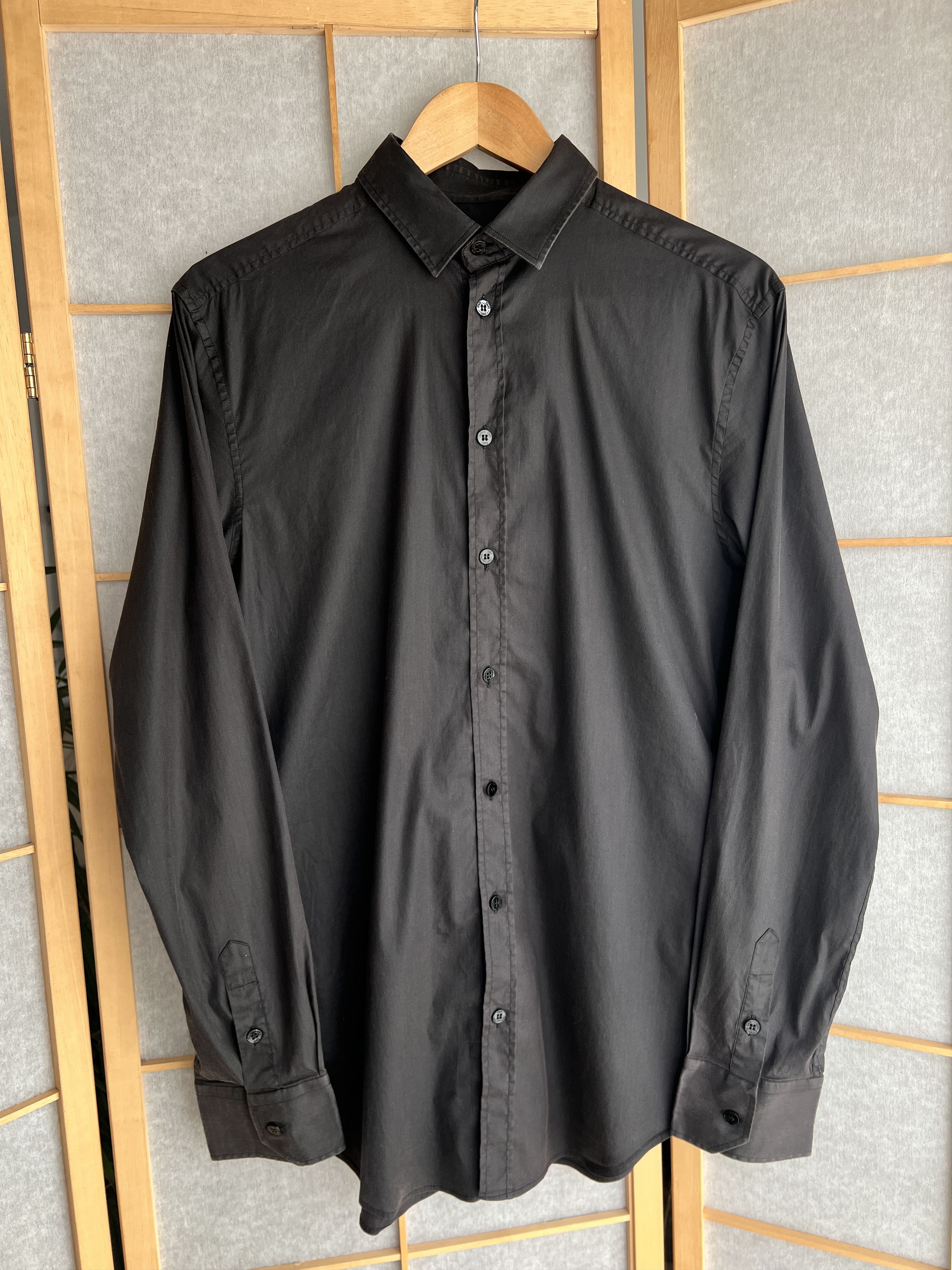 Dolce & Gabbana RARE ! 2000s Dolce & Gabbana vintage nylon elastane shirt Size US L / EU 52-54 / 3 - 6 Thumbnail