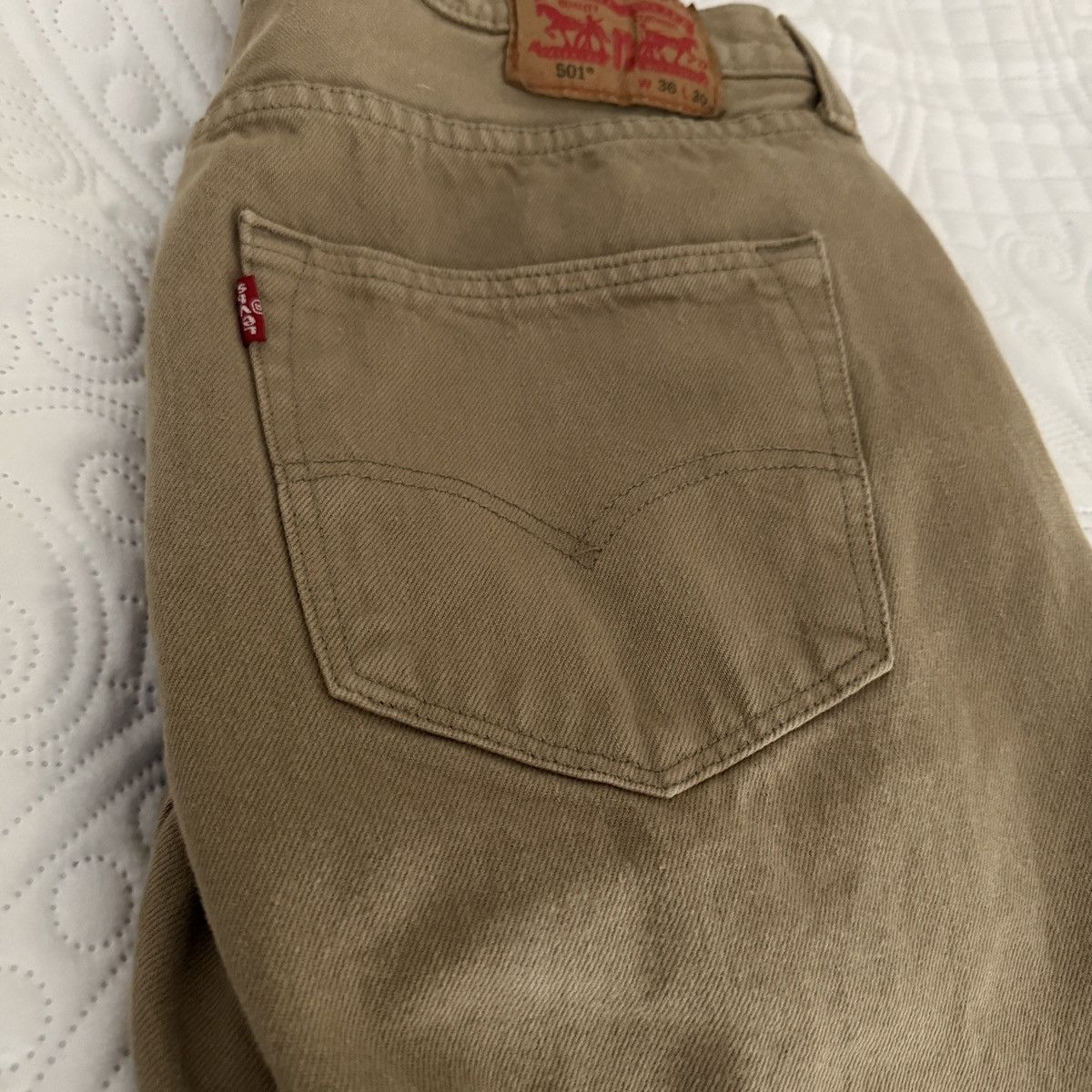 Levi's Vintage Clothing Levi's Vintage 501 button fly Size US 36 / EU 52 - 2 Thumbnail