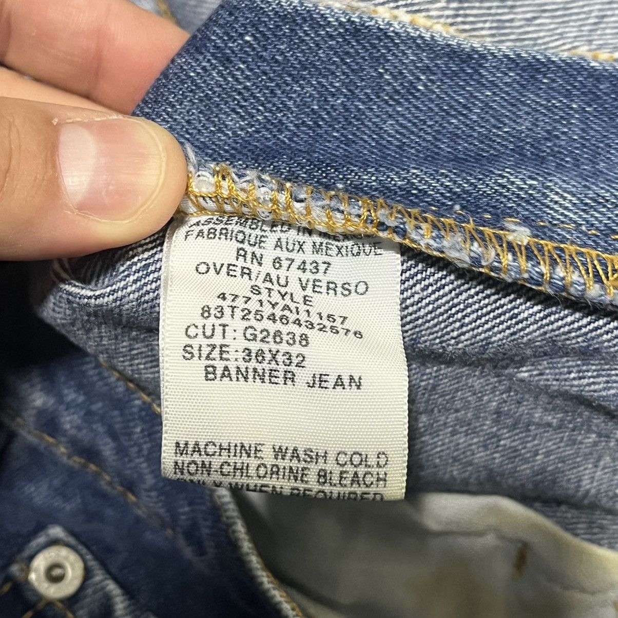 Polo Ralph Lauren VINTAGE Y2K POLO RALPH LAUREN BAGGY WIDE LEG SKATER JEANS Size US 36 / EU 52 - 5 Thumbnail