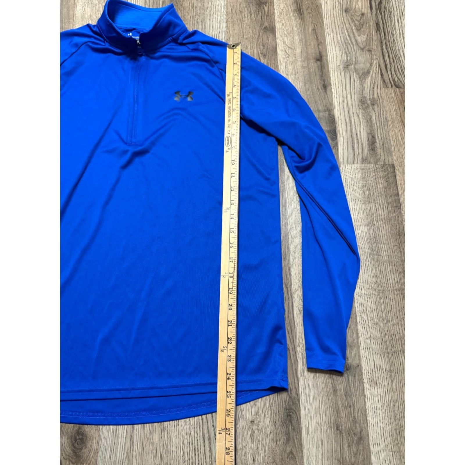 Under Armour Under Armour Shirt Mens Large Blue Long Sleeve 1/4 Zip Pullover Athletic Wear Size US L / EU 52-54 / 3 - 7 Thumbnail