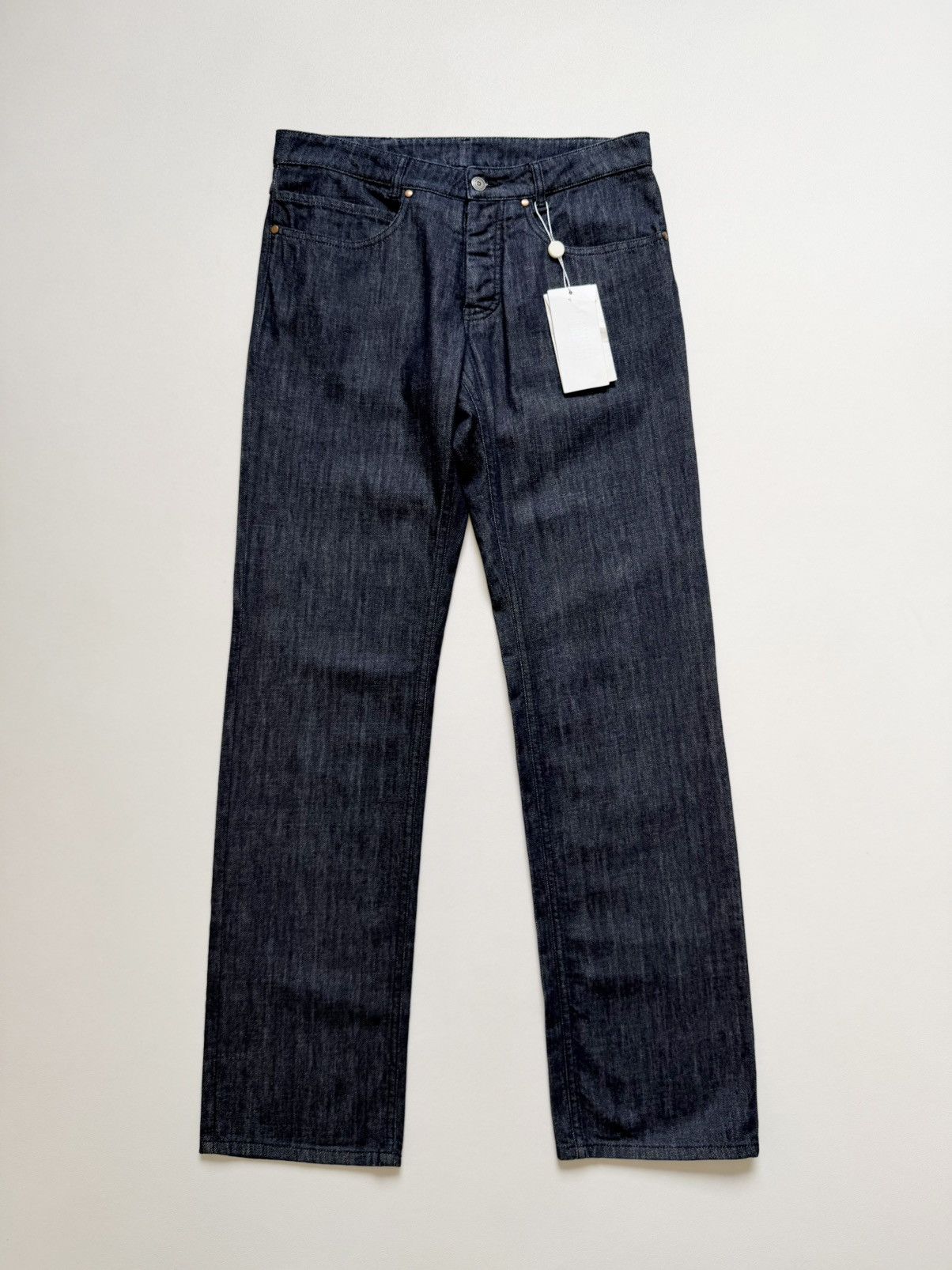 Maison Margiela A/W 08 Straight Fit Raw Blue Denim Jeans Size US 32 / EU 48 - 16 Thumbnail