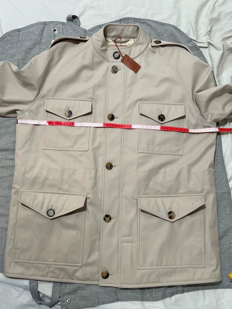 Loro Piana LORO PIANA Full cotton padded cotton coat in hunting style Size US M / EU 48-50 / 2 - 8 Thumbnail