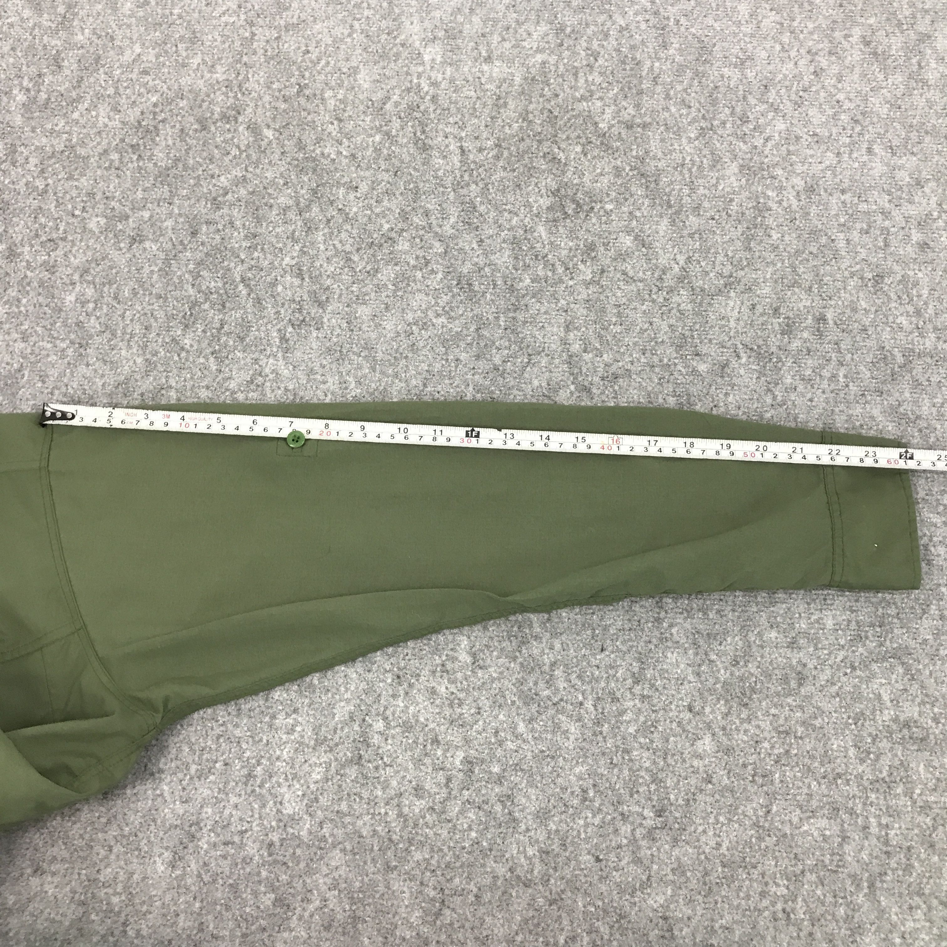 Japanese Brand × Montbell MONT-BELL OUTDOOR GREEN BRAND BUTTON UP TSHIRTS Size US L / EU 52-54 / 3 - 10 Thumbnail