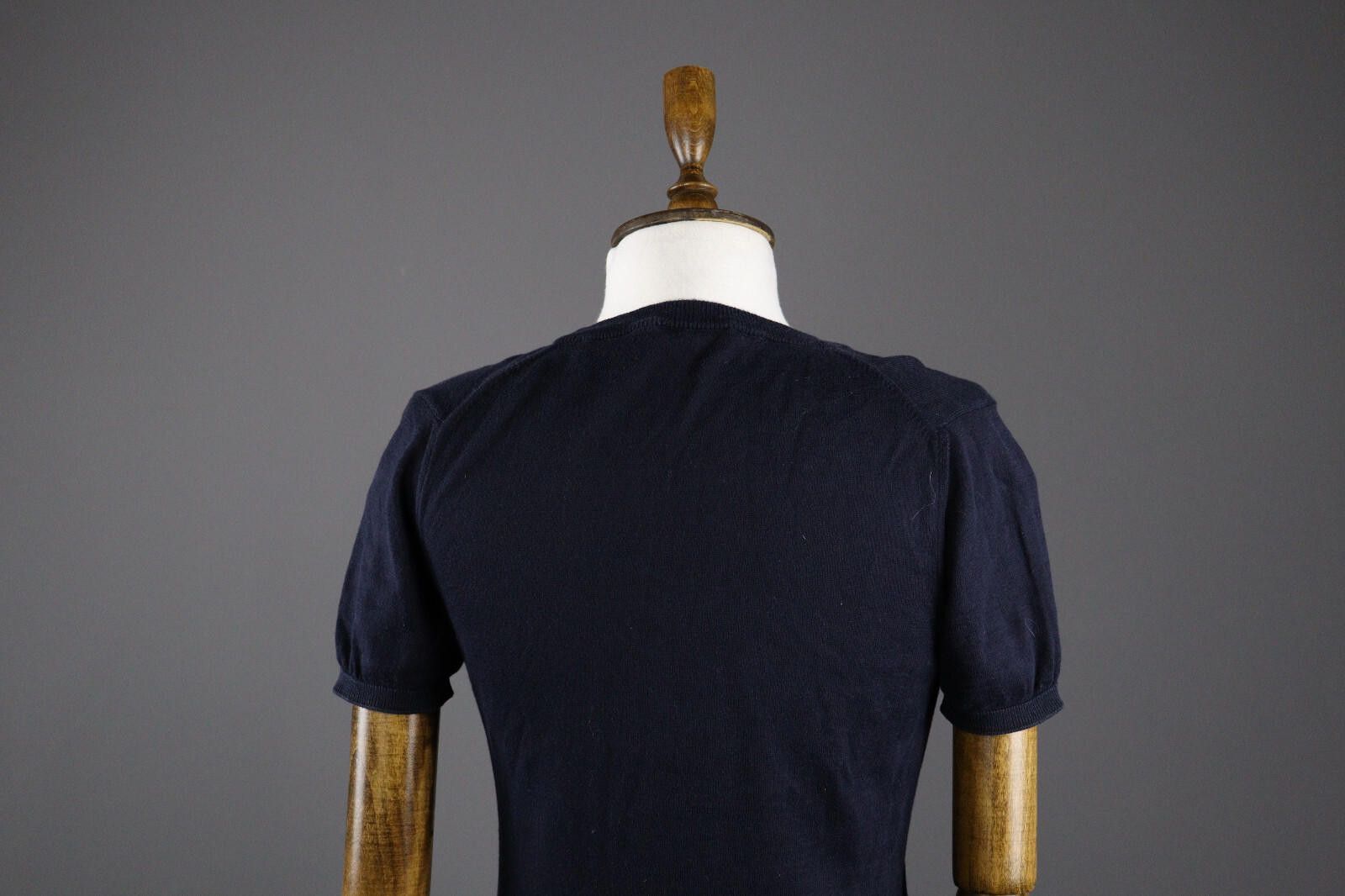 Moncler Moncler Maglia Tricot Girocolo Black Knit Top Sweater Size S Size S / US 4 / IT 40 - 6 Thumbnail