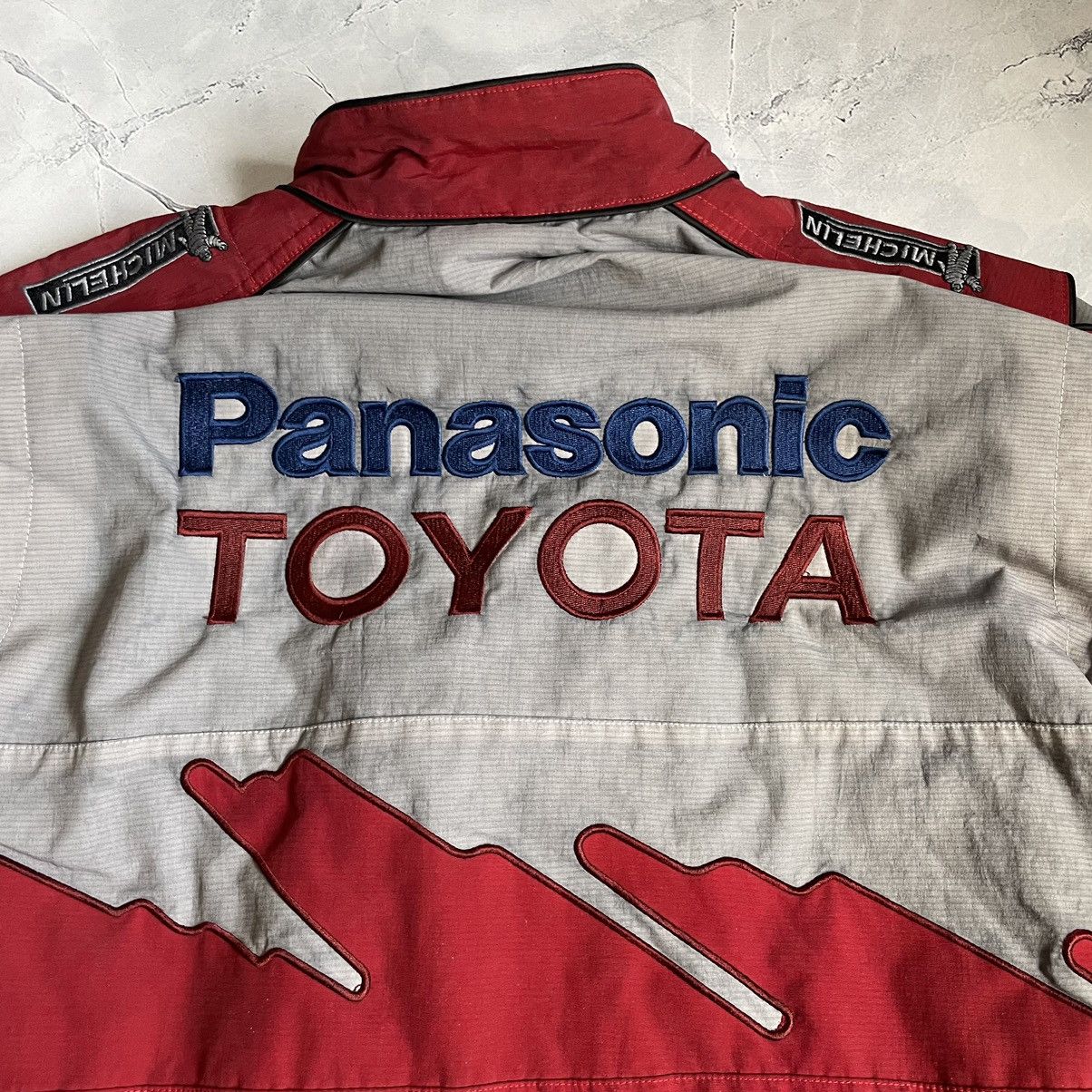 Formula 1 Toyota F1 Racing Panasonic Vintage NASCAR Bomber Jacket Size US L / EU 52-54 / 3 - 4 Thumbnail