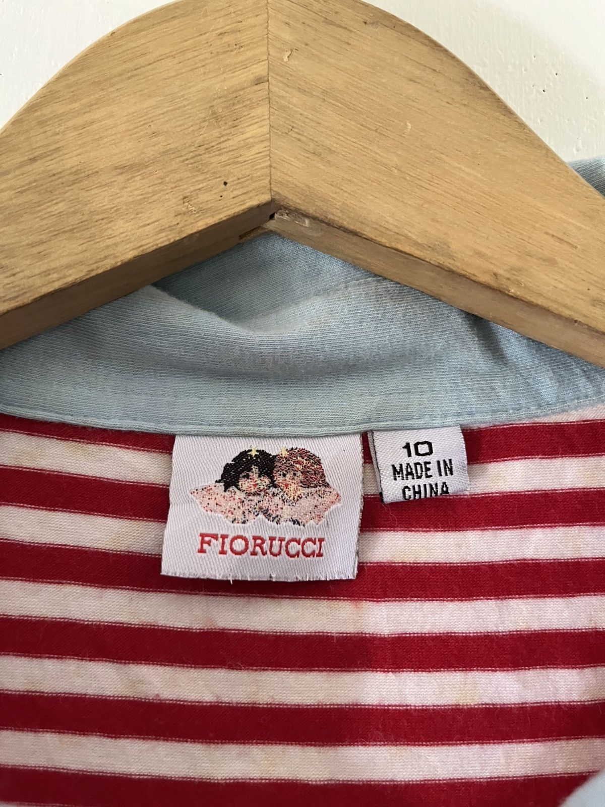 Fiorucci 2000s fiorucci striped poloshirt Size S / US 4 / IT 40 - 5 Thumbnail