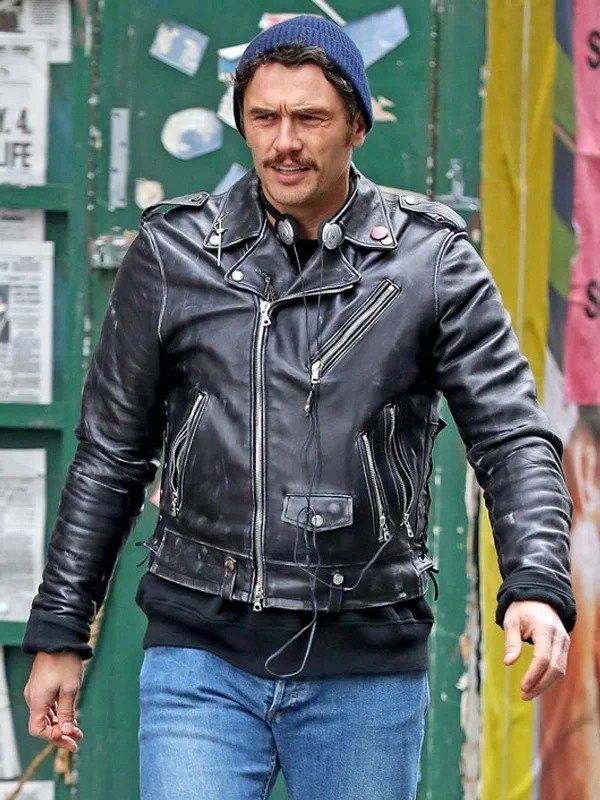 Genuine Leather × Leather × Vintage 90s Vintage Leather Biker Jacket Size US XL / EU 56 / 4 - 1 Thumbnail