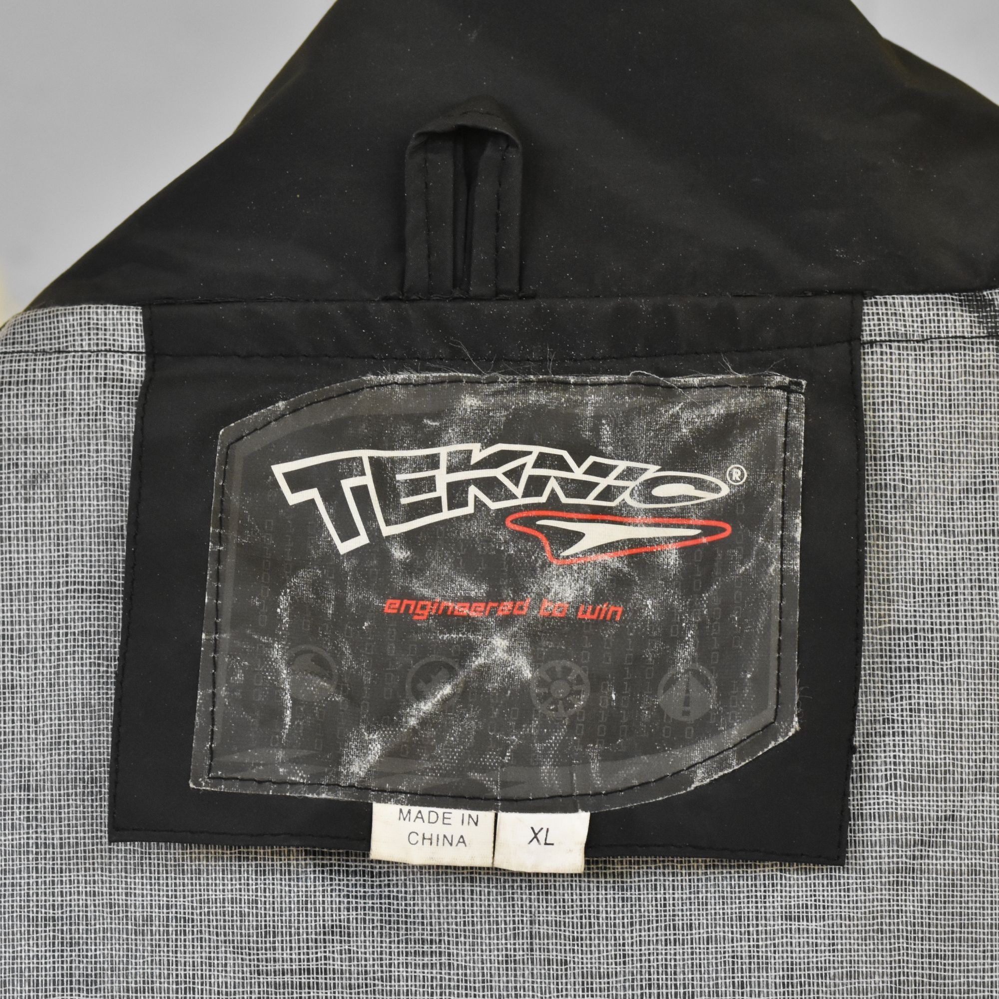 Other Teknic Motorcycle Rain Jacket Waterproof Black Reflective Ri Size US XL / EU 56 / 4 - 10 Thumbnail