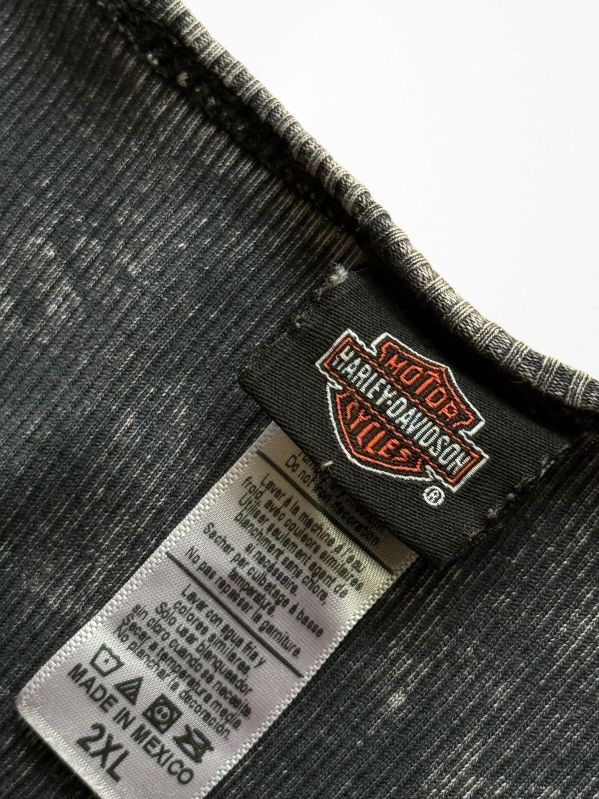 Harley Davidson Harley Davidson Chesterfield sleeveless tshirt vintage moto Size US XXL / EU 58 / 5 - 3 Thumbnail