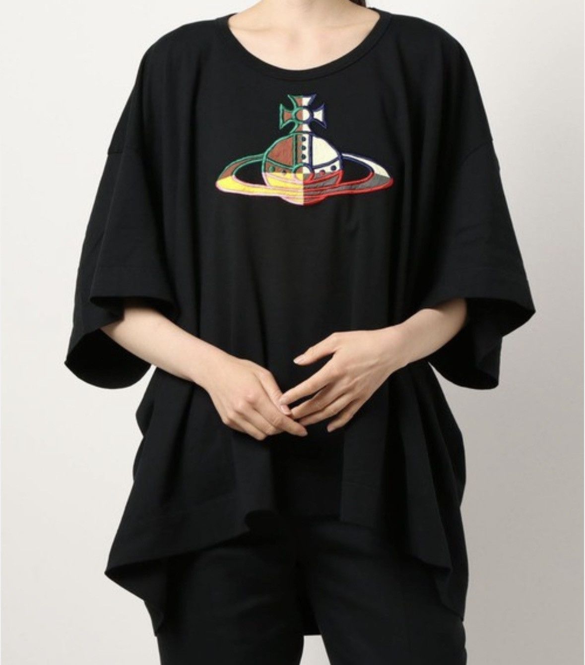 Vivienne Westwood Vivienne Westwood Quarter Orb Applique Big T-shirt Size XXS / US 00 / IT 34 - 2 Thumbnail