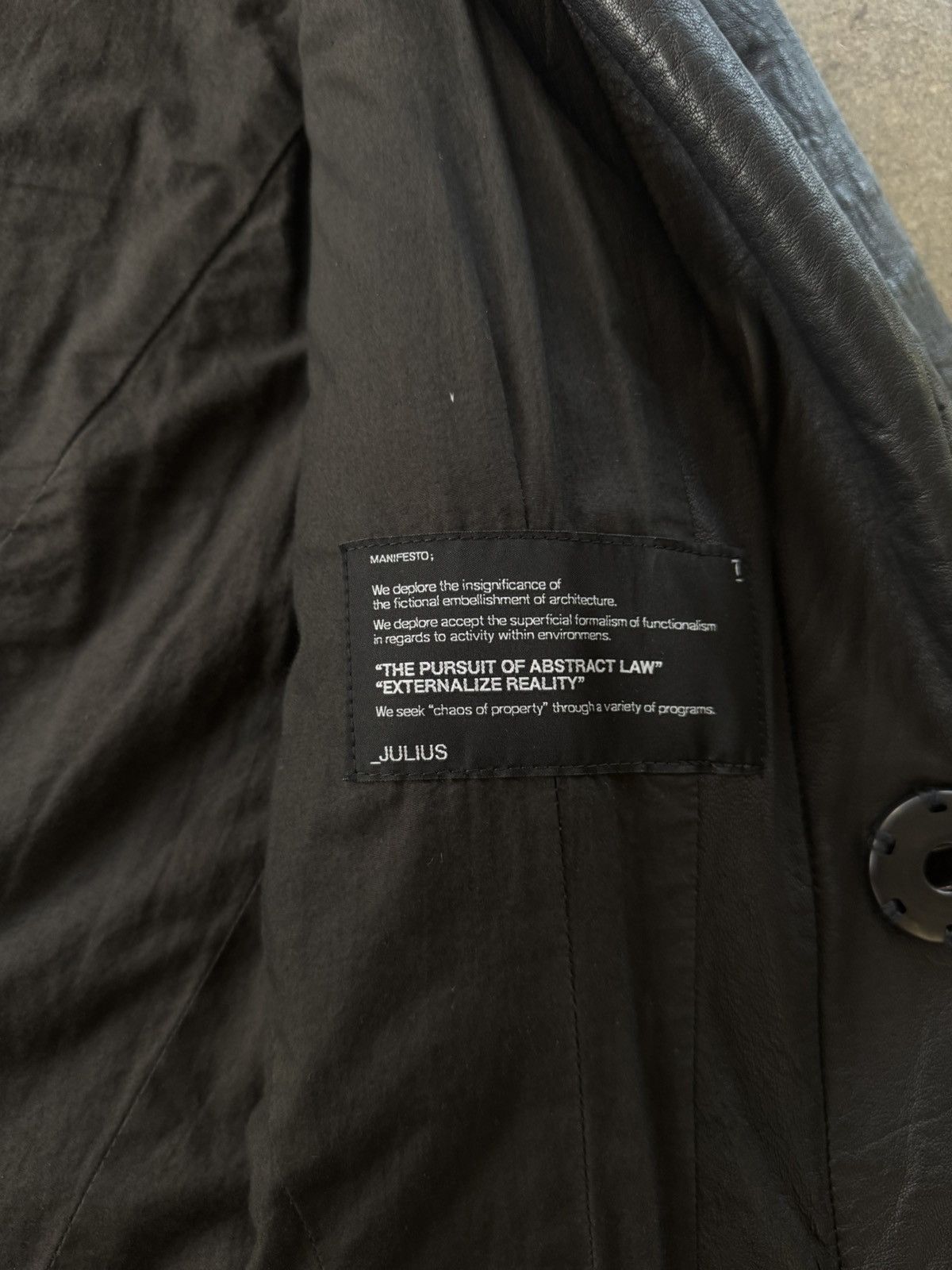 Julius Julius leather jacket Size US M / EU 48-50 / 2 - 5 Thumbnail