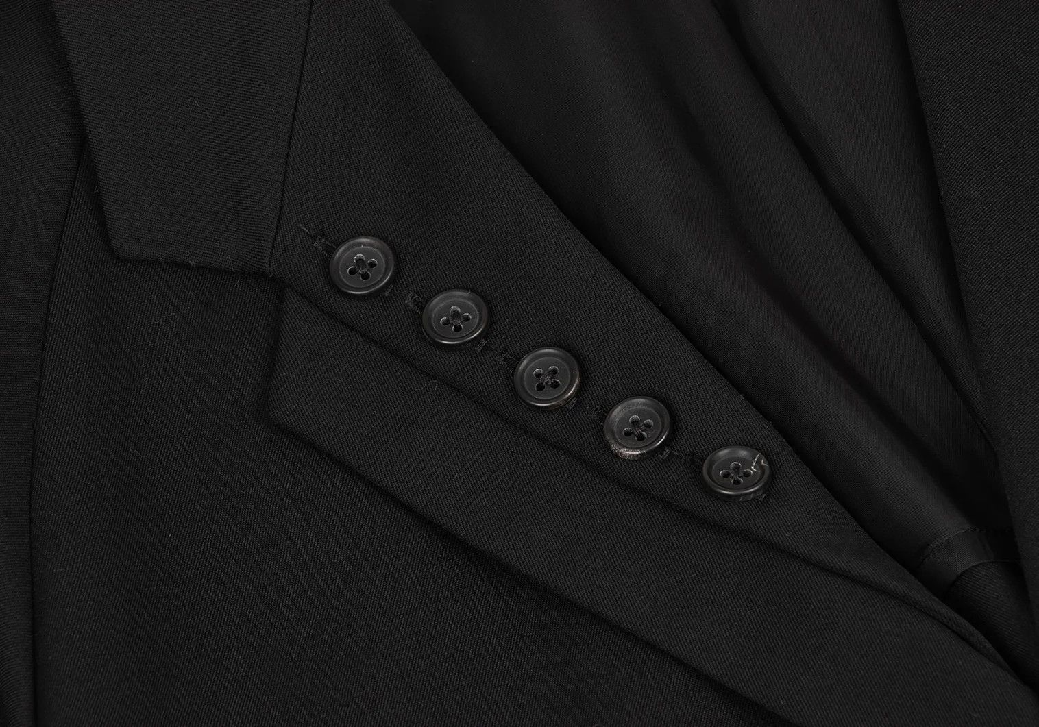 Yohji Yamamoto Yohji Yamamoto Wool Gabardine Pocket Design Jacket Size US M / EU 48-50 / 2 - 4 Thumbnail