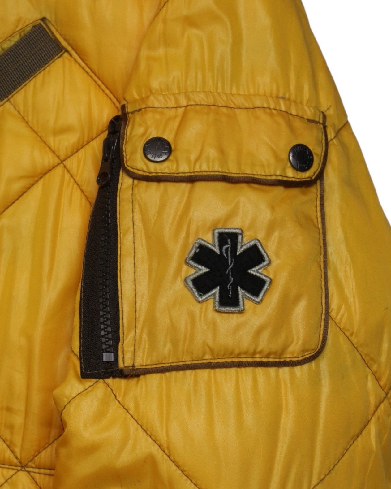 Avirex 2000S AVIREX USCG AF-75 QUILTED RESCUE JACKET – YELLOW Size US XL / EU 56 / 4 - 4 Thumbnail