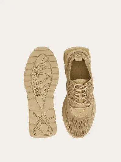 Salvatore Ferragamo o1s1rm0725 Low-Top Sneakers in Beige Size US 12 / EU 45 - 5 Thumbnail
