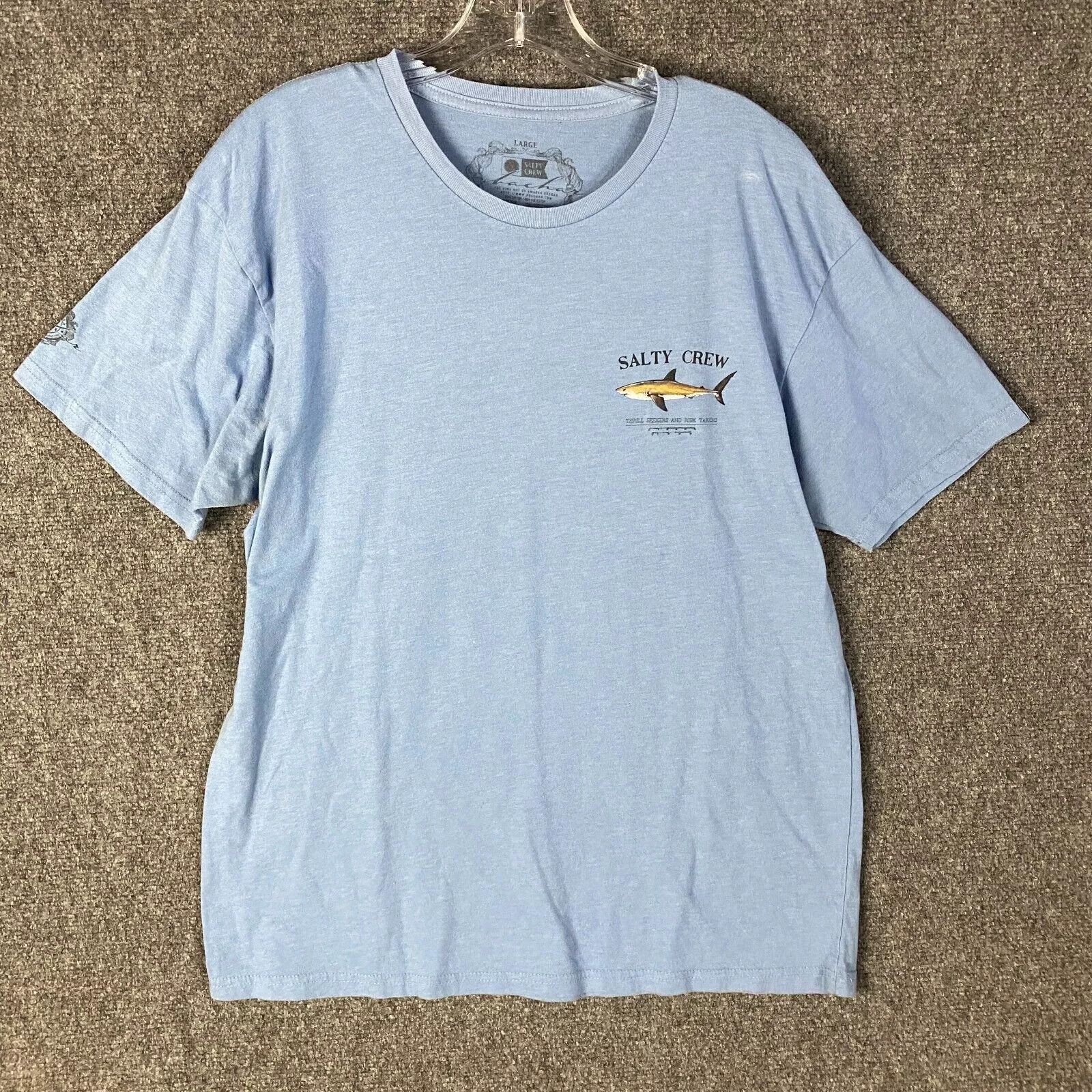 Other Salty Crew T-Shirt Men's Large Cotton Adults Short Sleeve L Size US L / EU 52-54 / 3 - 1 Thumbnail