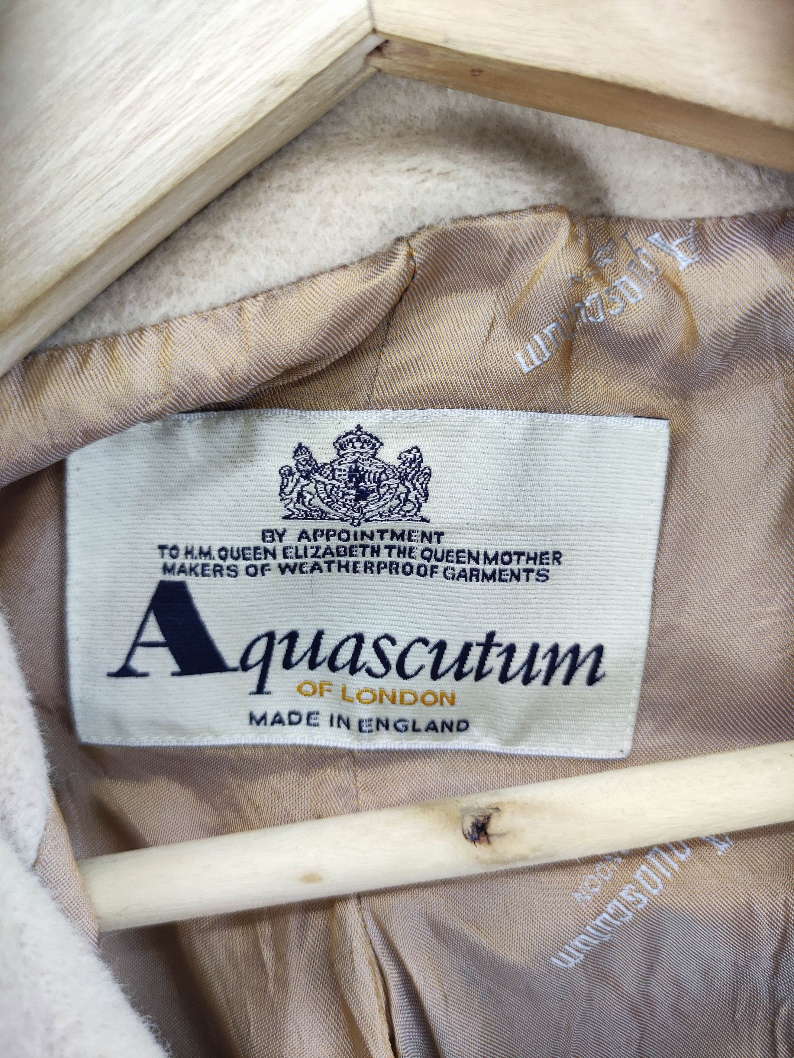 Aquascutum Vintage Aquascutum Wool Coat Jacket Size L / US 10 / IT 46 - 3 Thumbnail