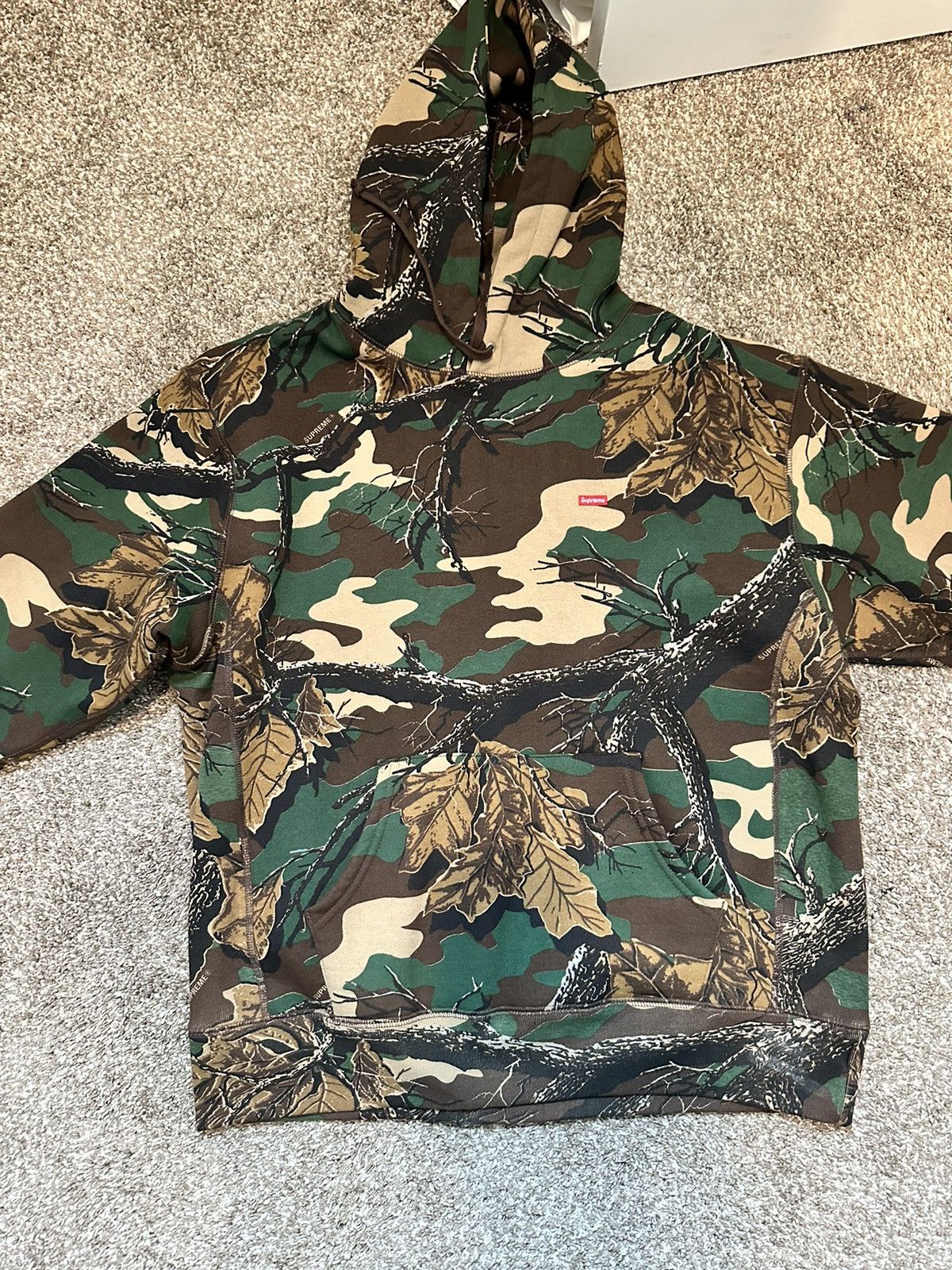 Supreme Supreme leaf camo hoodie size large Size US L / EU 52-54 / 3 - 1 Thumbnail