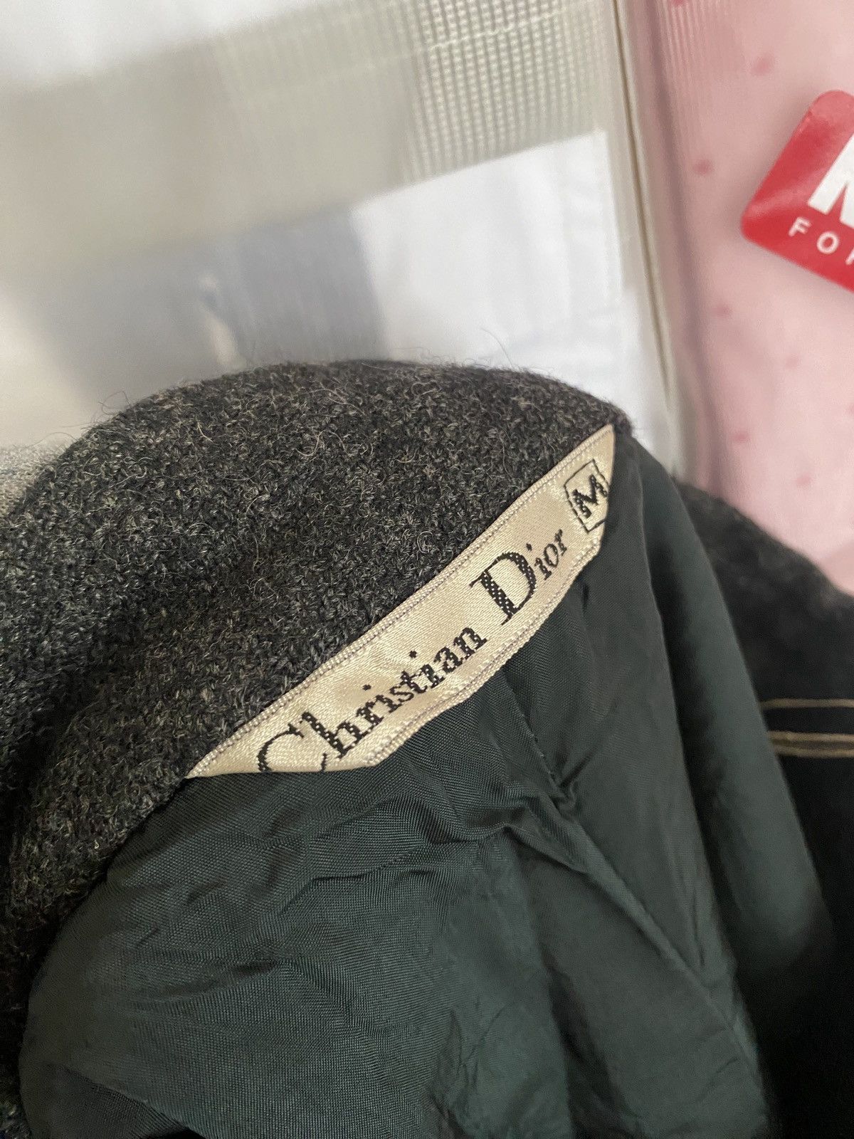 Christian Dior Monsieur Vintage Christian Dior Wool Blend Skirt Size 24" / US 00 / IT 34 - 4 Thumbnail