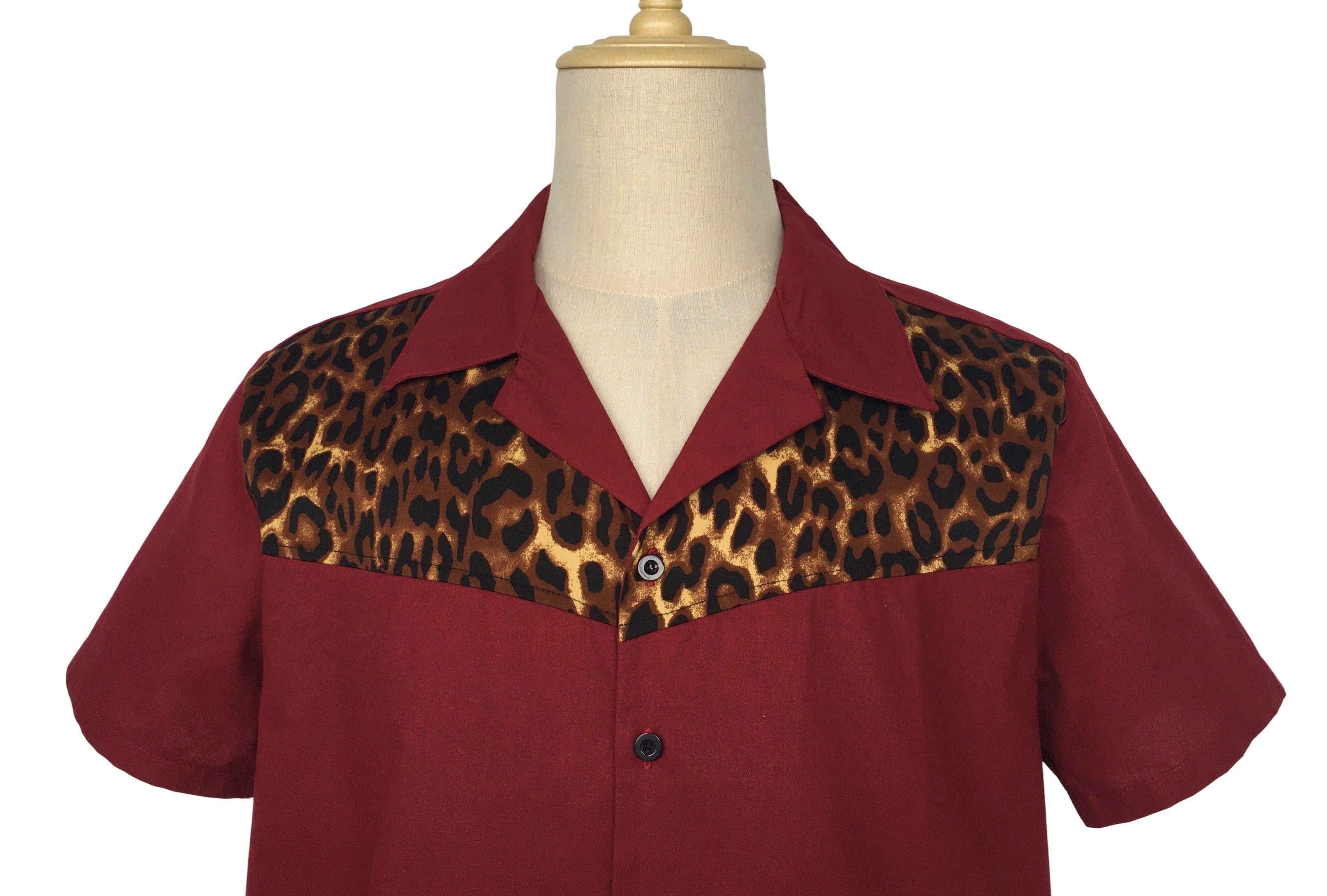 Other Vintage Shirt Leopard Panel Rock Shirts Size US XL / EU 56 / 4 - 4 Thumbnail