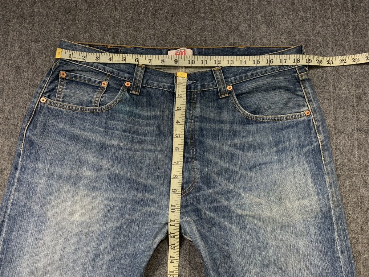 Levi's 90s Levi’s Strauss Lot 501 Regular Cut Buttonfly Indigo Jean Size US 36 / EU 52 - 13 Thumbnail
