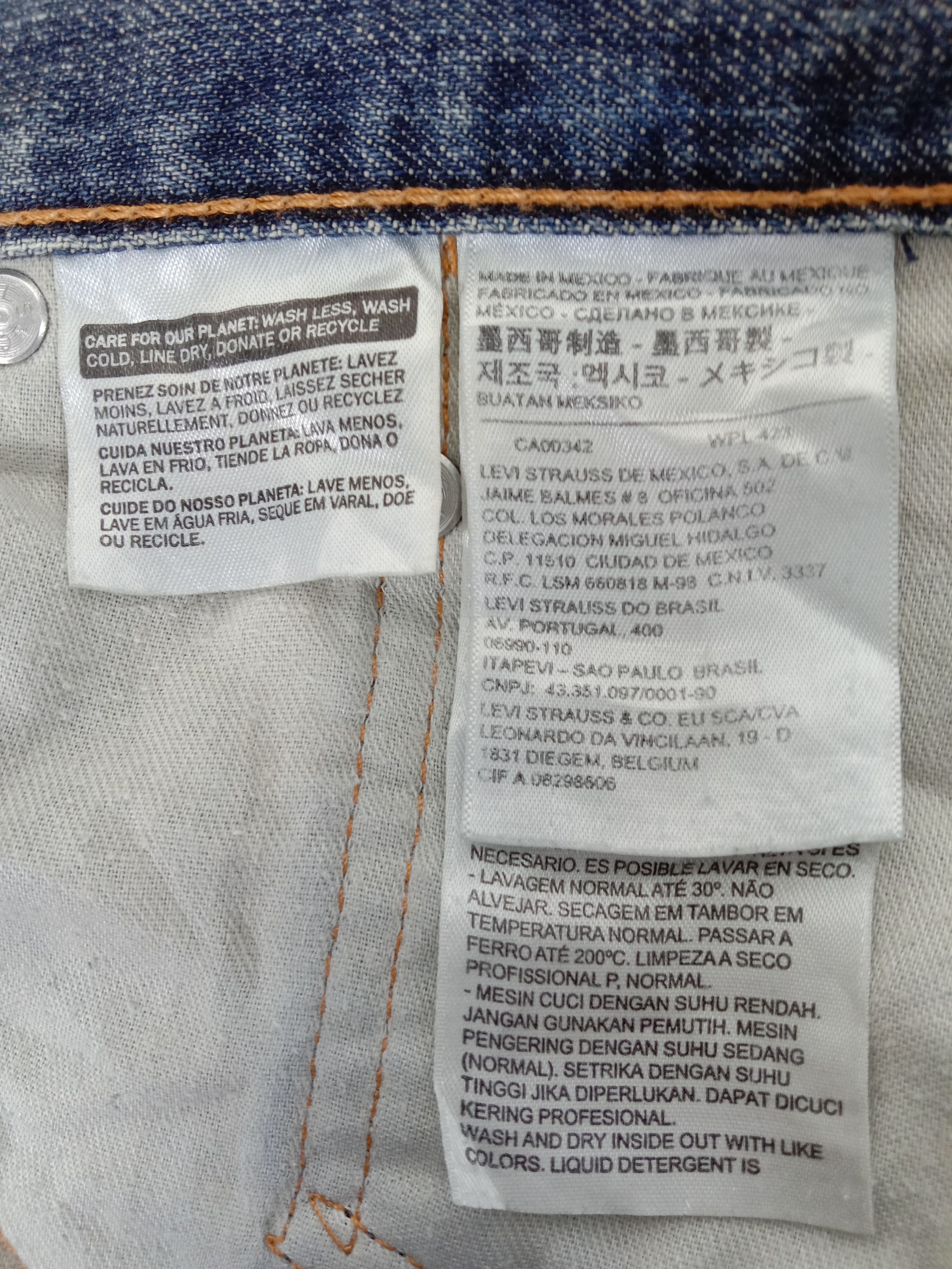 Levi's Vintage Levi's 550 Jeans Earth Tone Relaxed Fit Denim Size US 44 / EU 60 - 14 Thumbnail