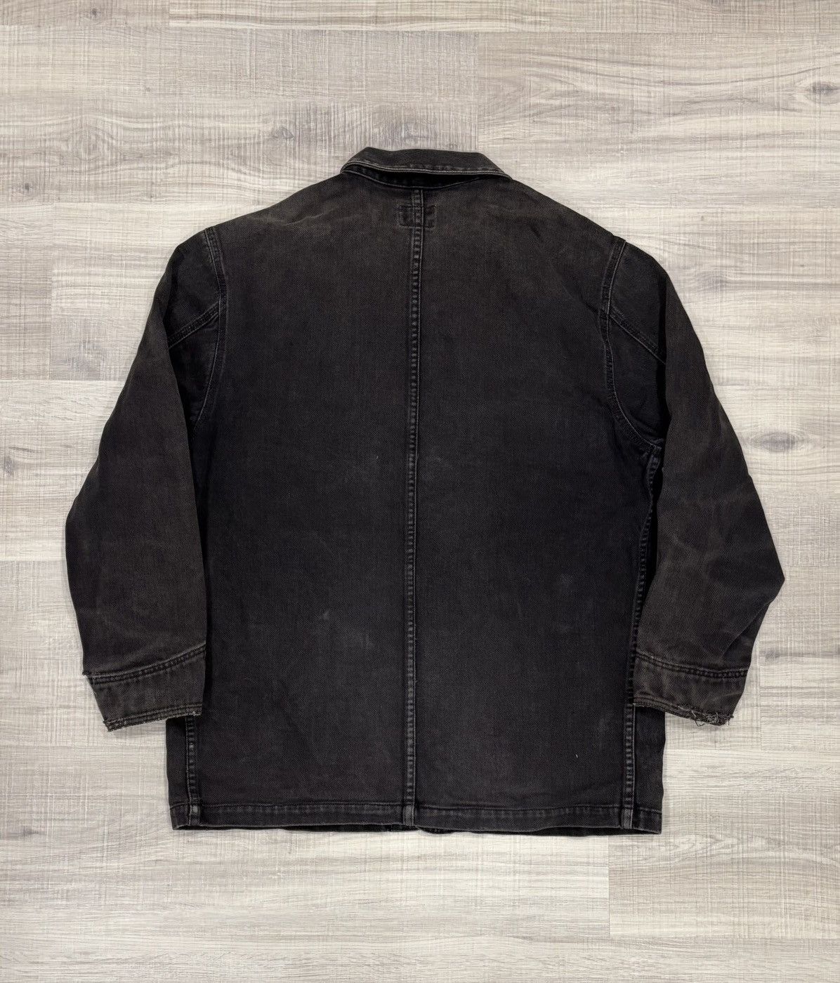 Calvin Klein Vintage Calvin Klein Denim Chore Jacket Size US L / EU 52-54 / 3 - 2 Thumbnail