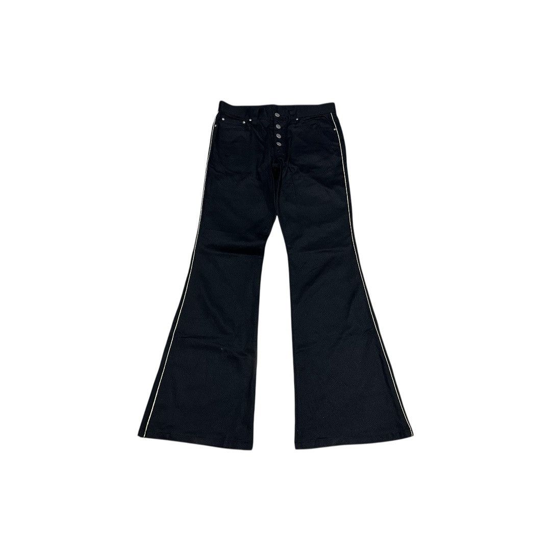 Tornado Mart 🔥Y2K Archived Tornado Mart Super Flared Pants Goth Punk Size US 30 / EU 46 - 1 Thumbnail