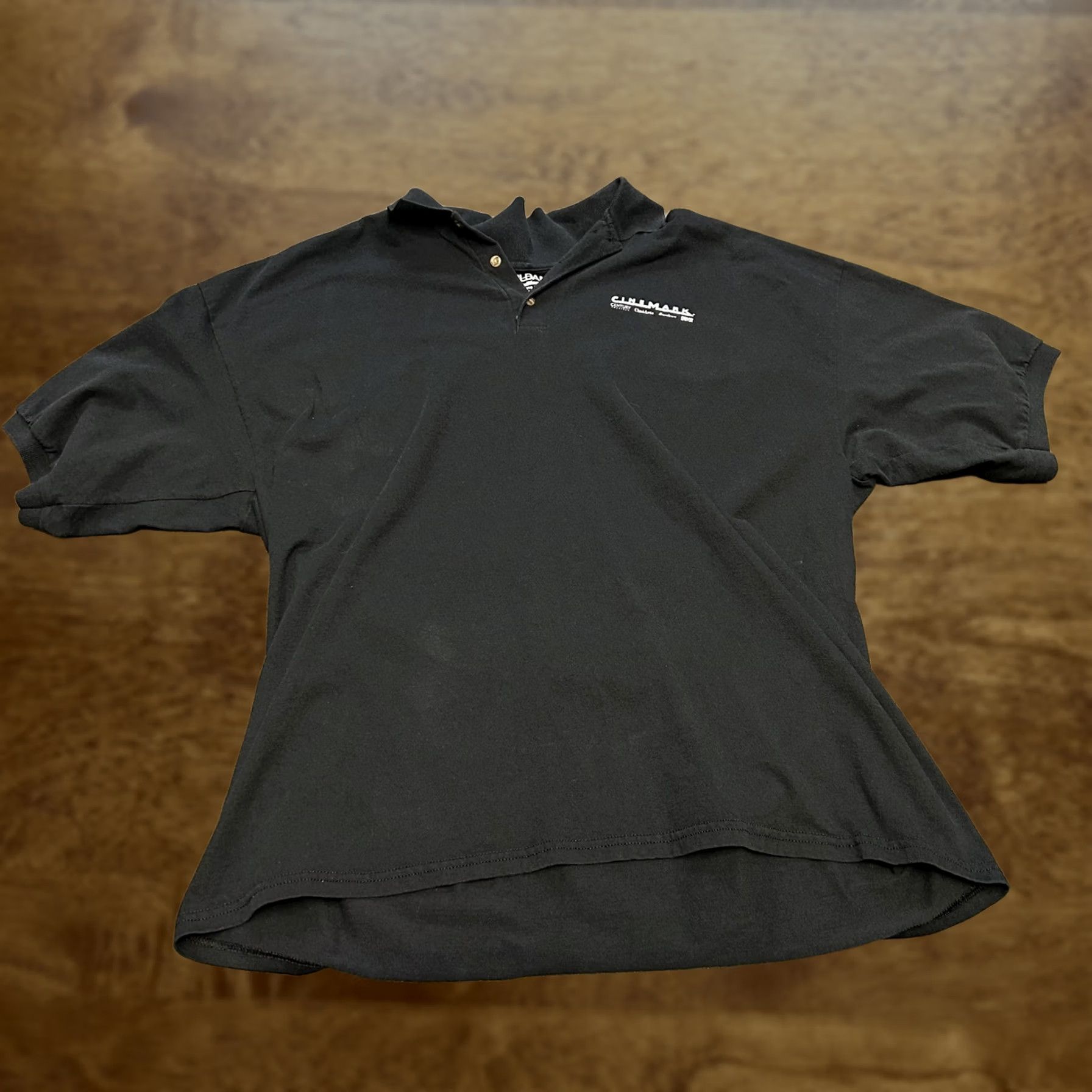Gildan Gildan Polo Shirt Mens 2XL Black Cinemark Pride Prejudice Zombies DryBlend Movie Polo Shirt Short Sleeve Mens 2XL Black Size US XXL / EU 58 / 5 - 1 Thumbnail