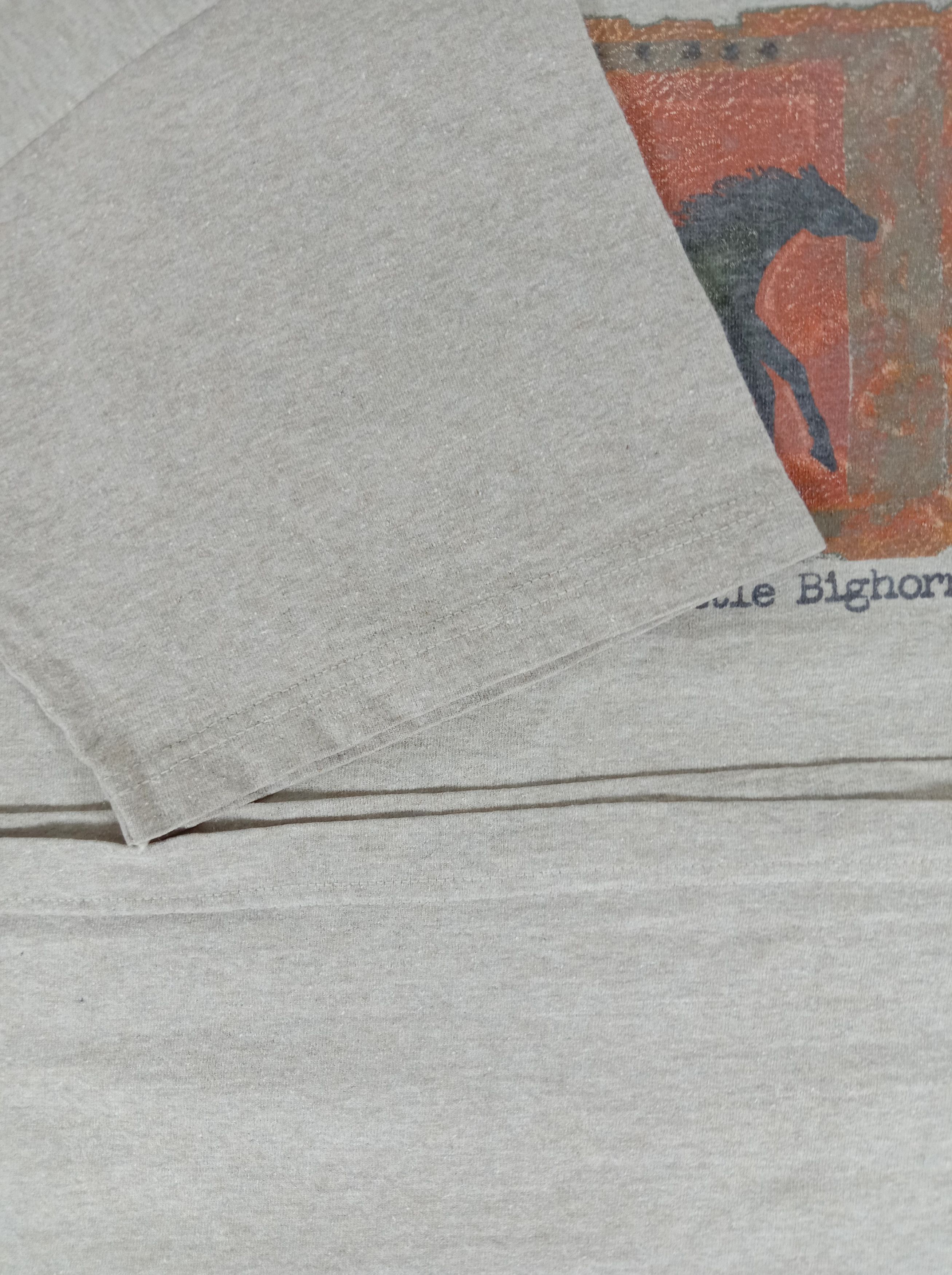 Vintage Vintage Little Bighorn T Shirt Size US L / EU 52-54 / 3 - 3 Thumbnail