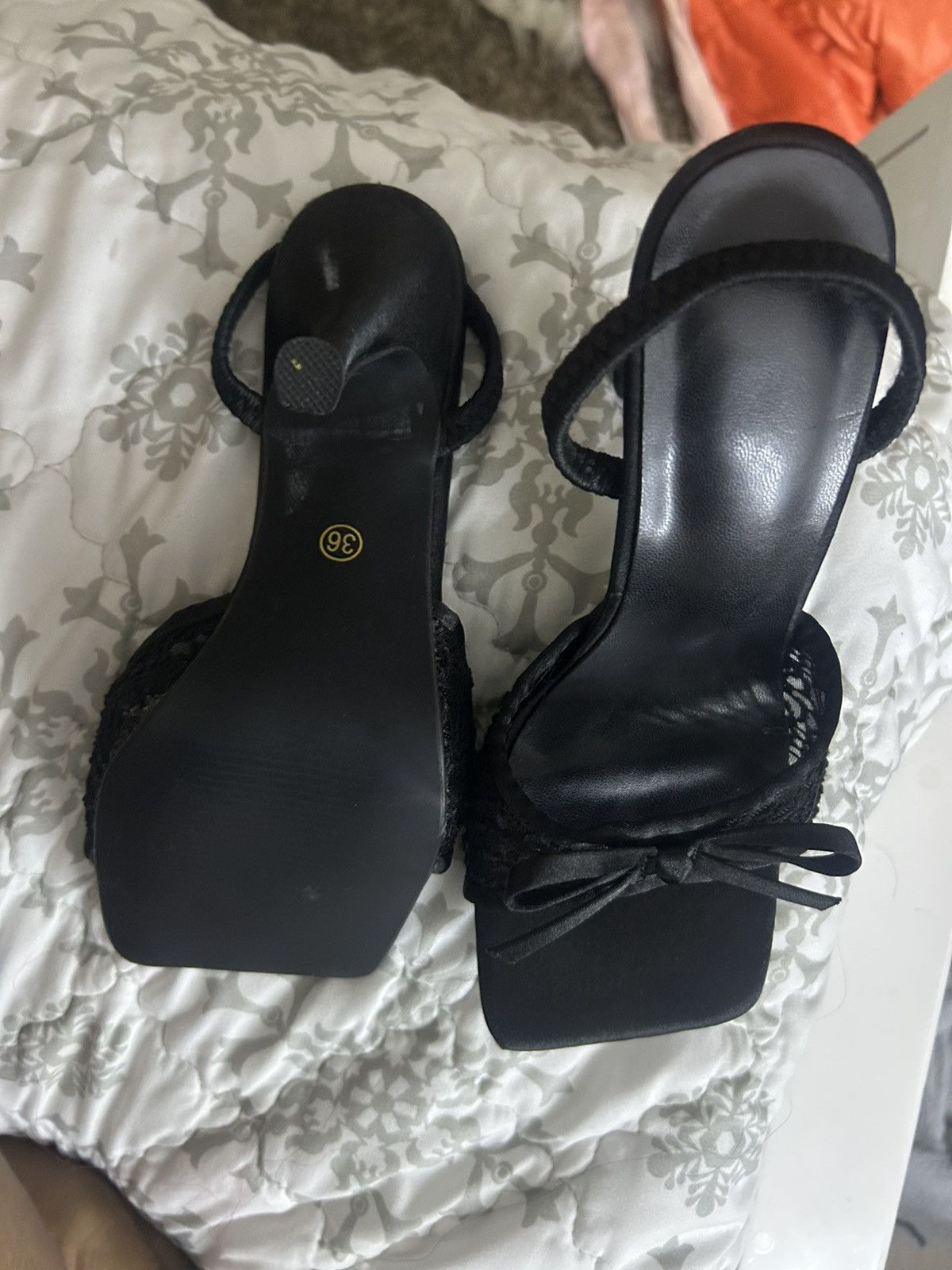 Other Black kitten heels Size US 5.5 / IT 35.5 - 1 Thumbnail